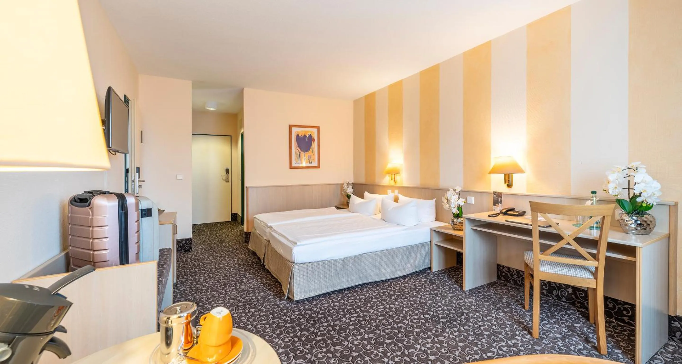 Photo of the whole room, Bed in PLAZA INN Chemnitz