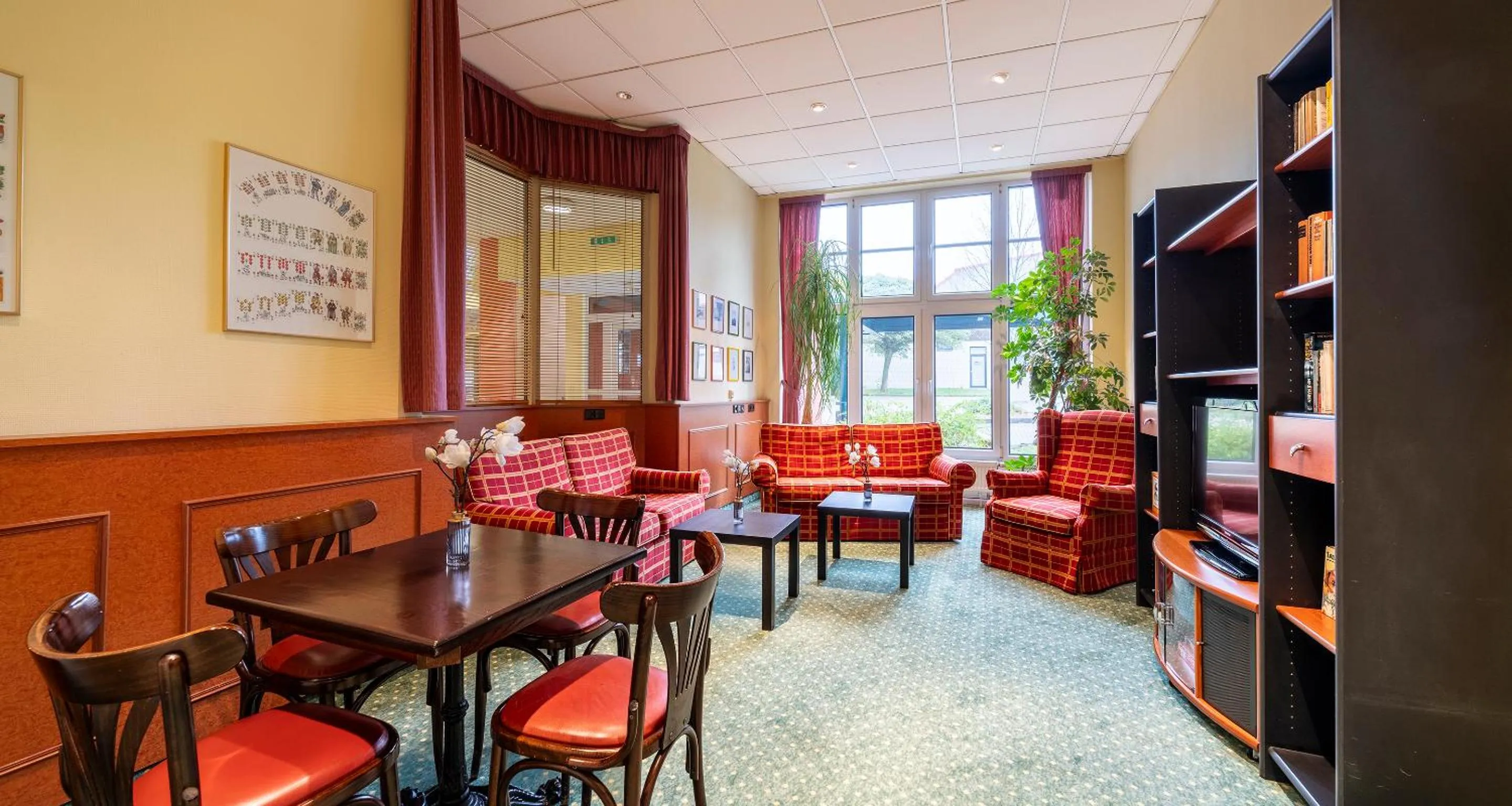 Seating area in PLAZA INN Chemnitz