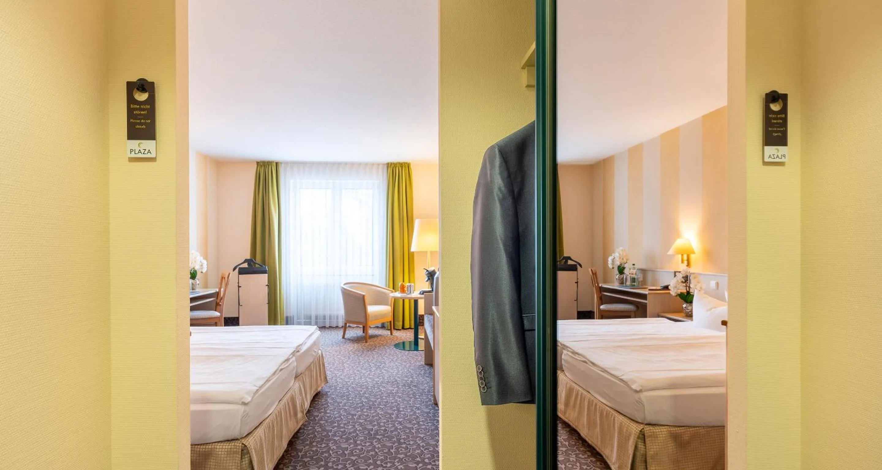 Photo of the whole room, Bed in PLAZA INN Chemnitz