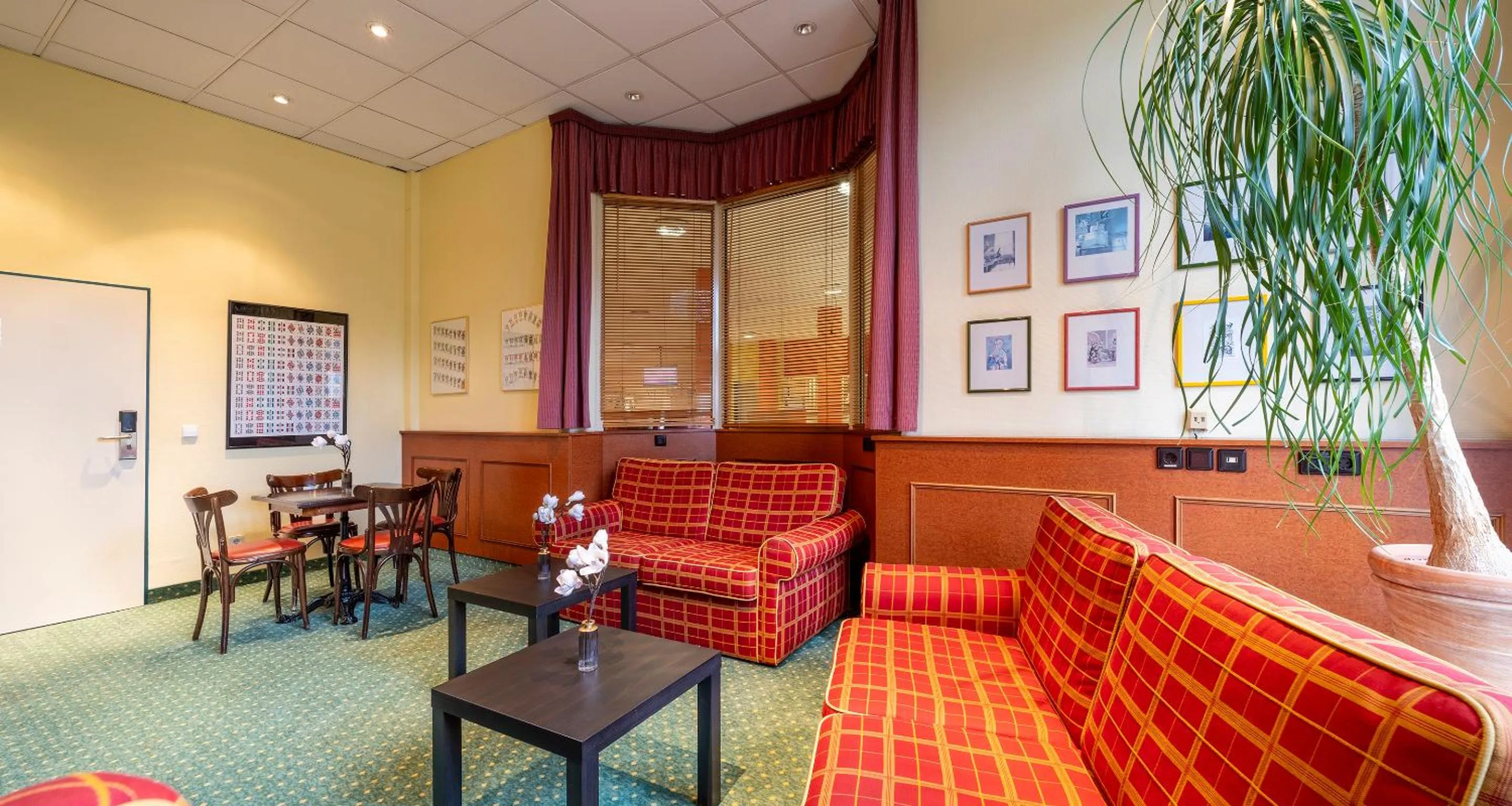 Seating area in PLAZA INN Chemnitz