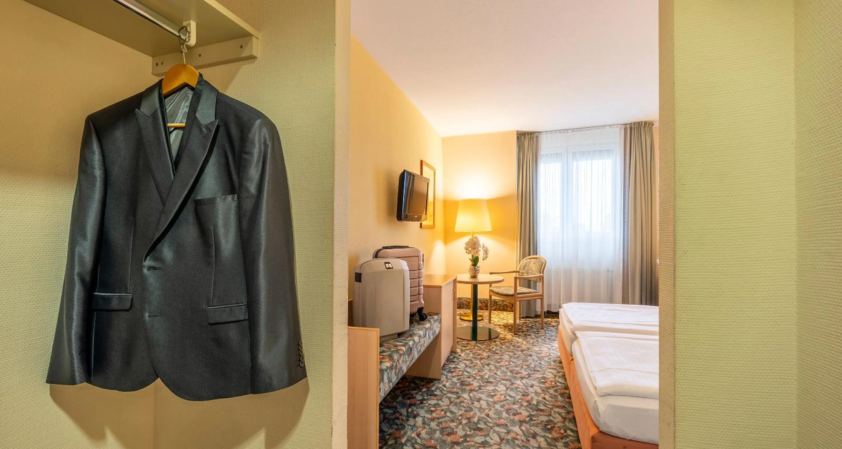 Photo of the whole room, Bed in PLAZA INN Chemnitz