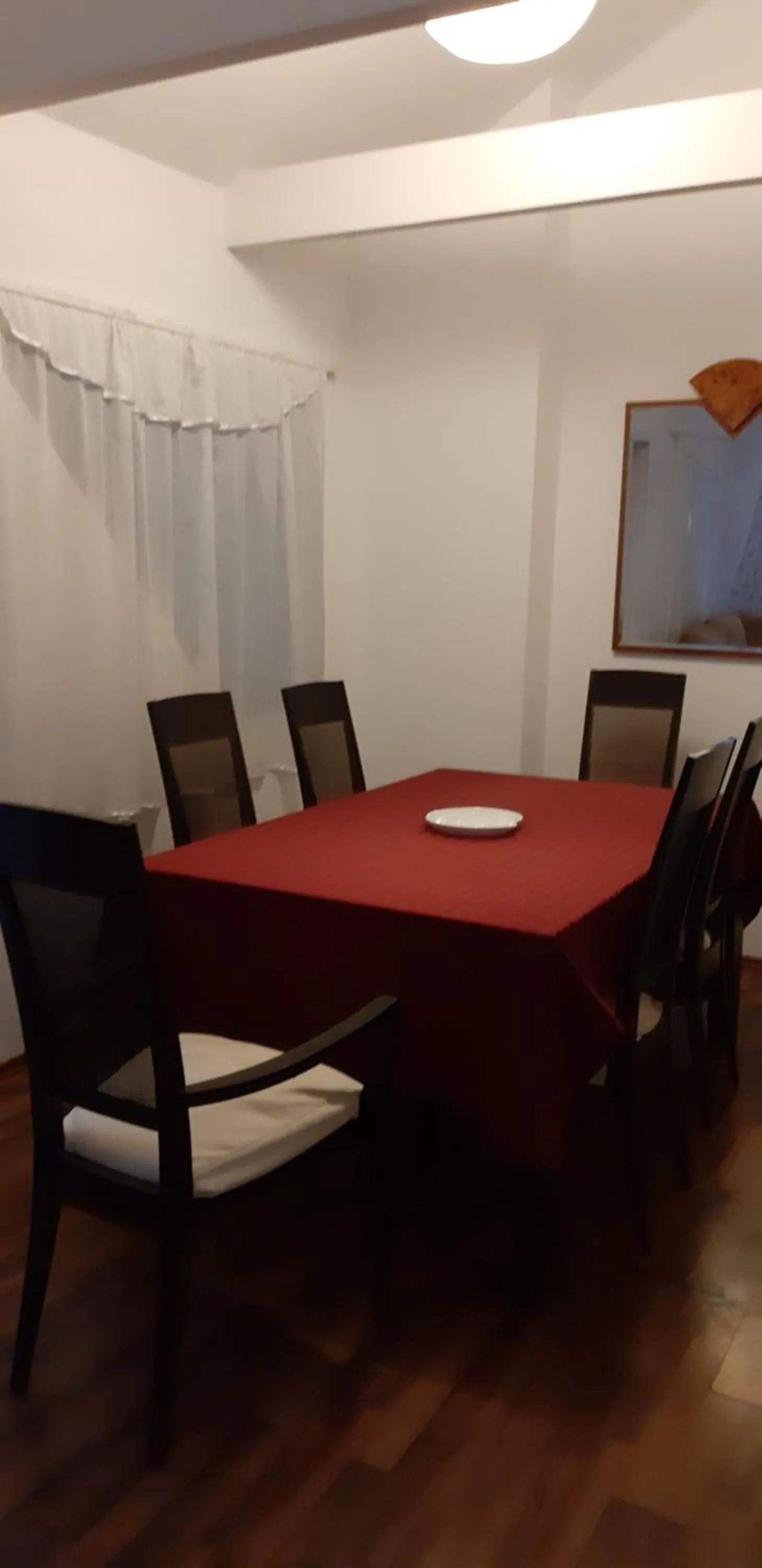 Dining area in Pension Hubertus