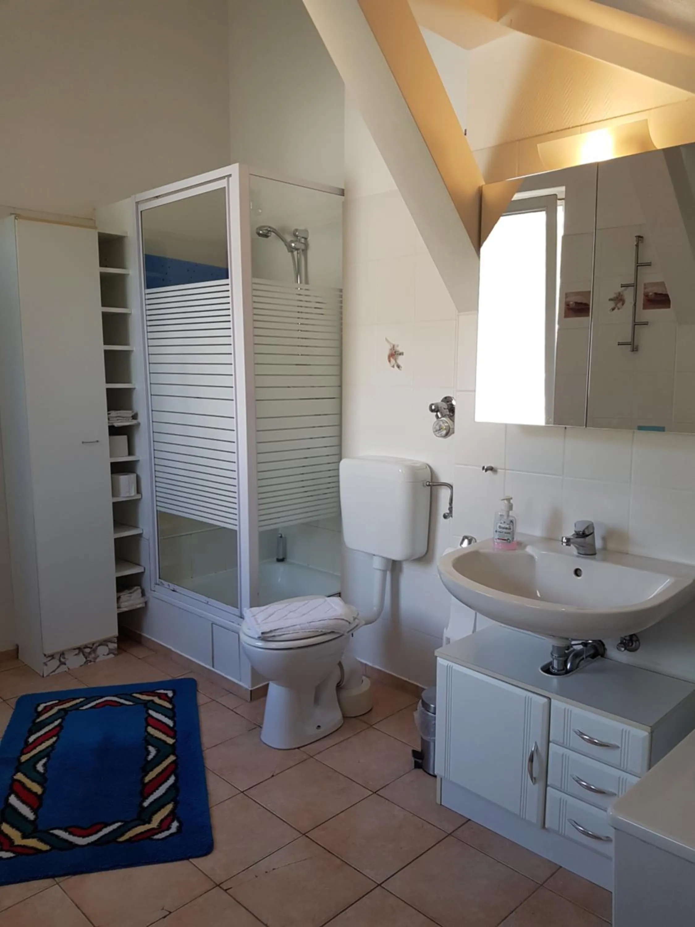 Bathroom in Pension Hubertus