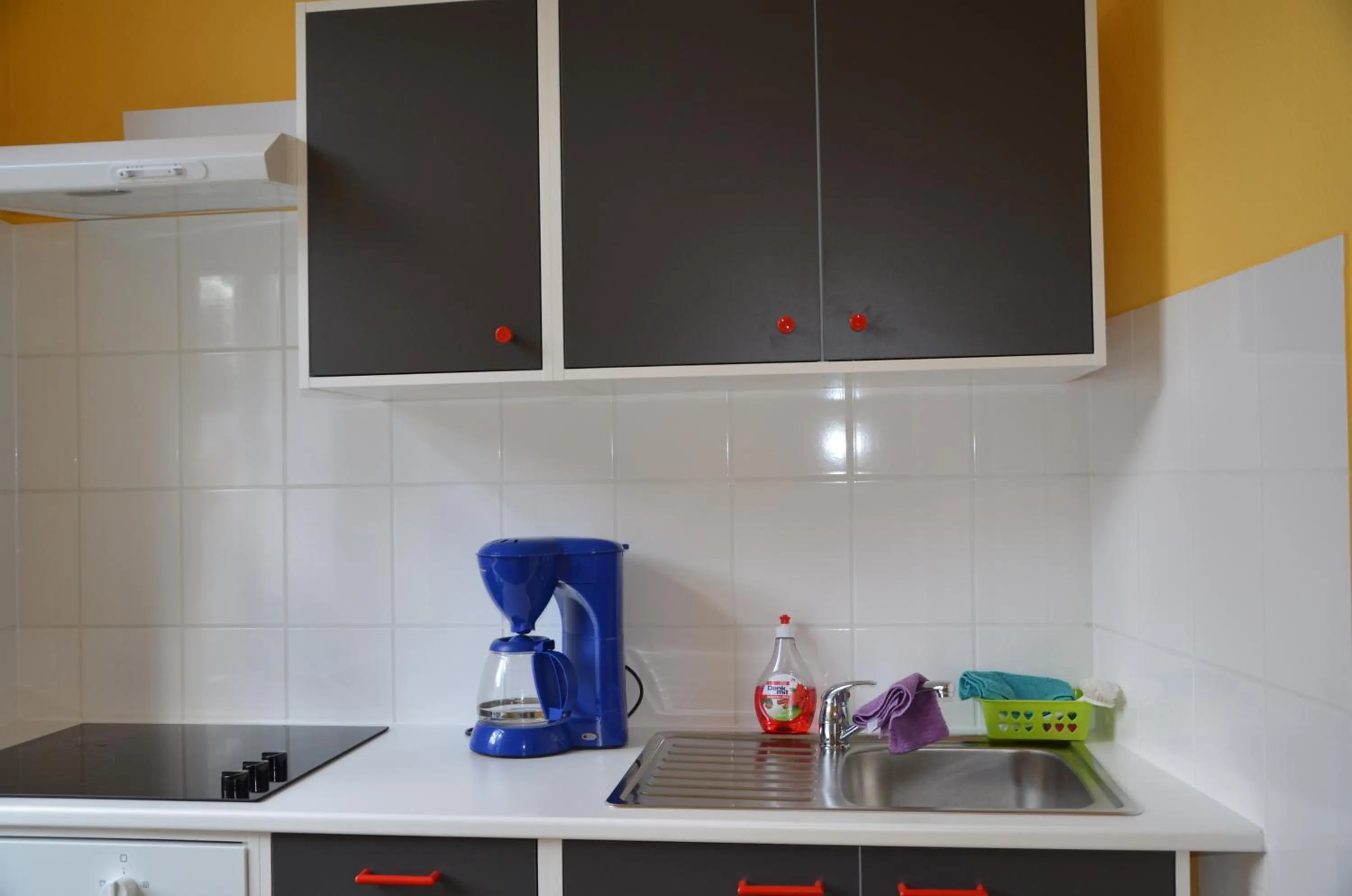 Kitchen or kitchenette in Pension Hubertus