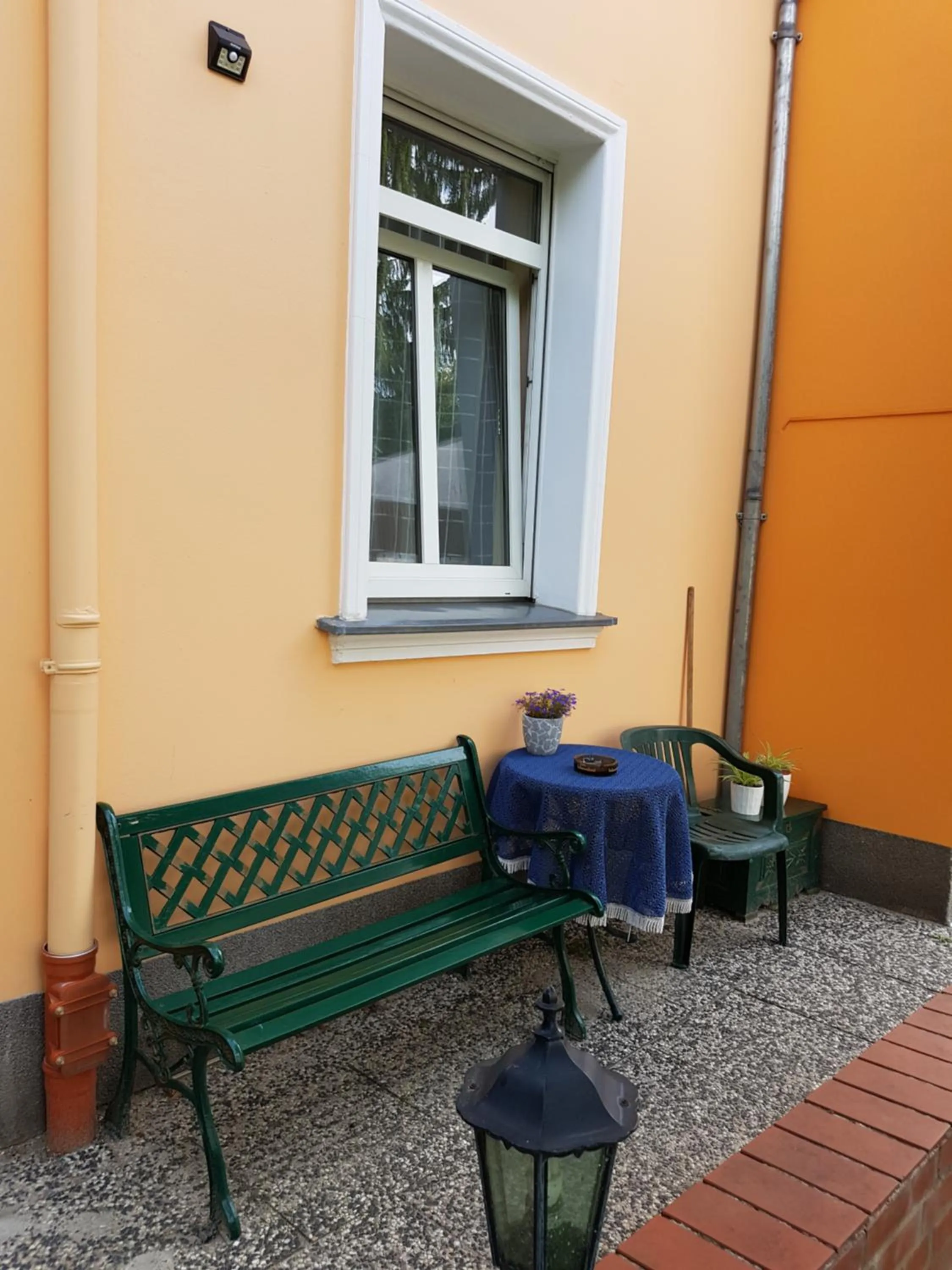 Patio in Pension Hubertus