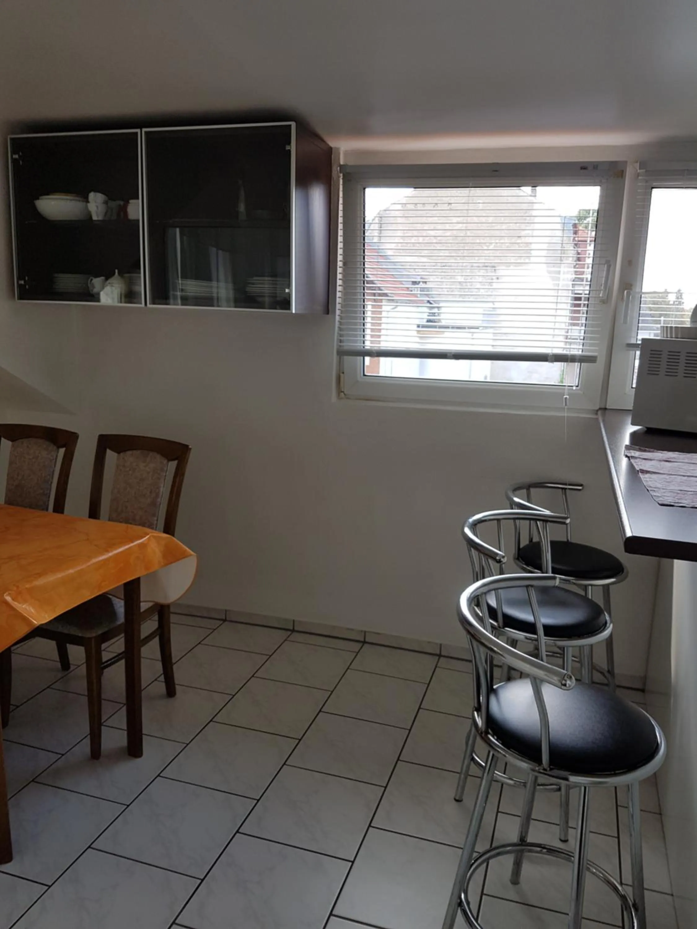 Kitchen or kitchenette in Pension Hubertus