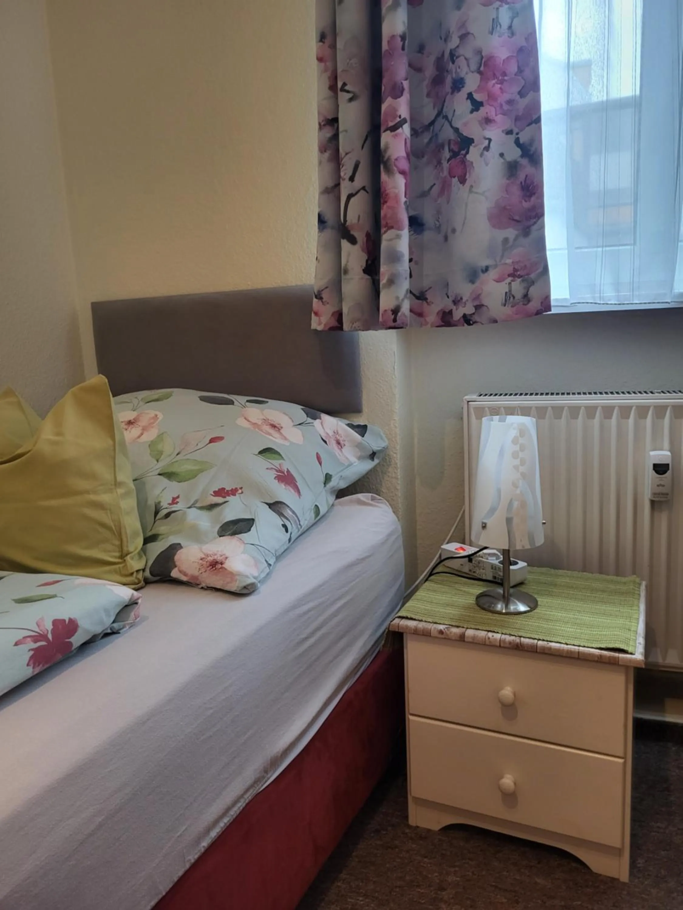 Bed in Pension Hubertus