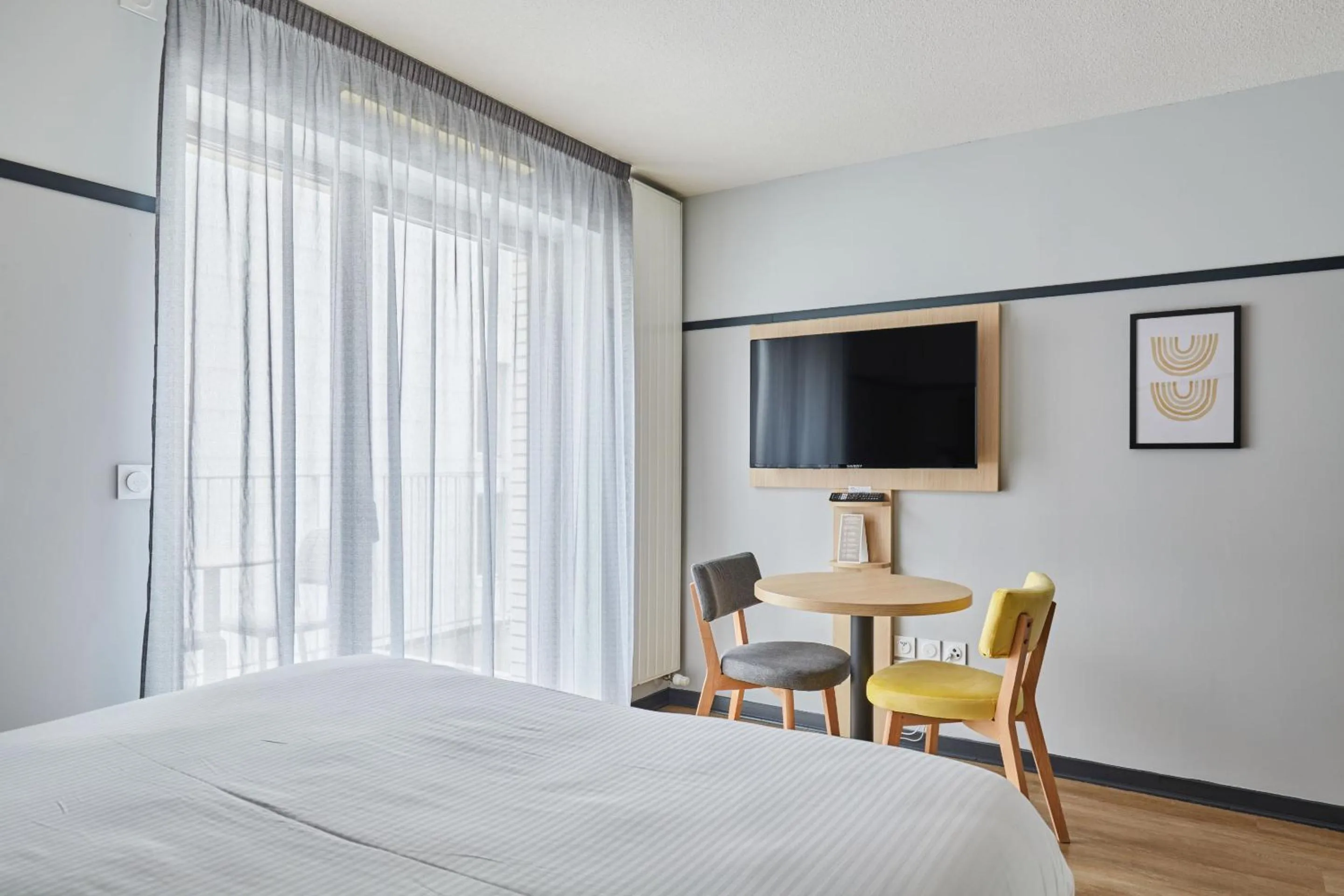 TV and multimedia, Bed in Appart'hôtel Odalys City - Lyon Centre Confluence