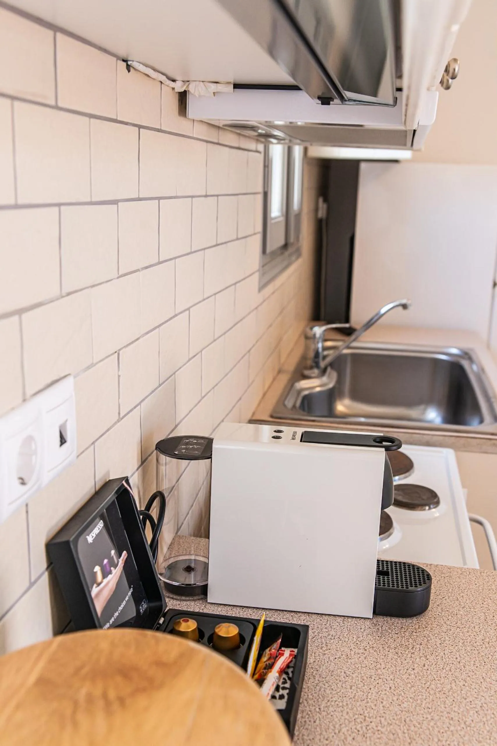 Kitchen or kitchenette in Glafki Stay Flow Glow