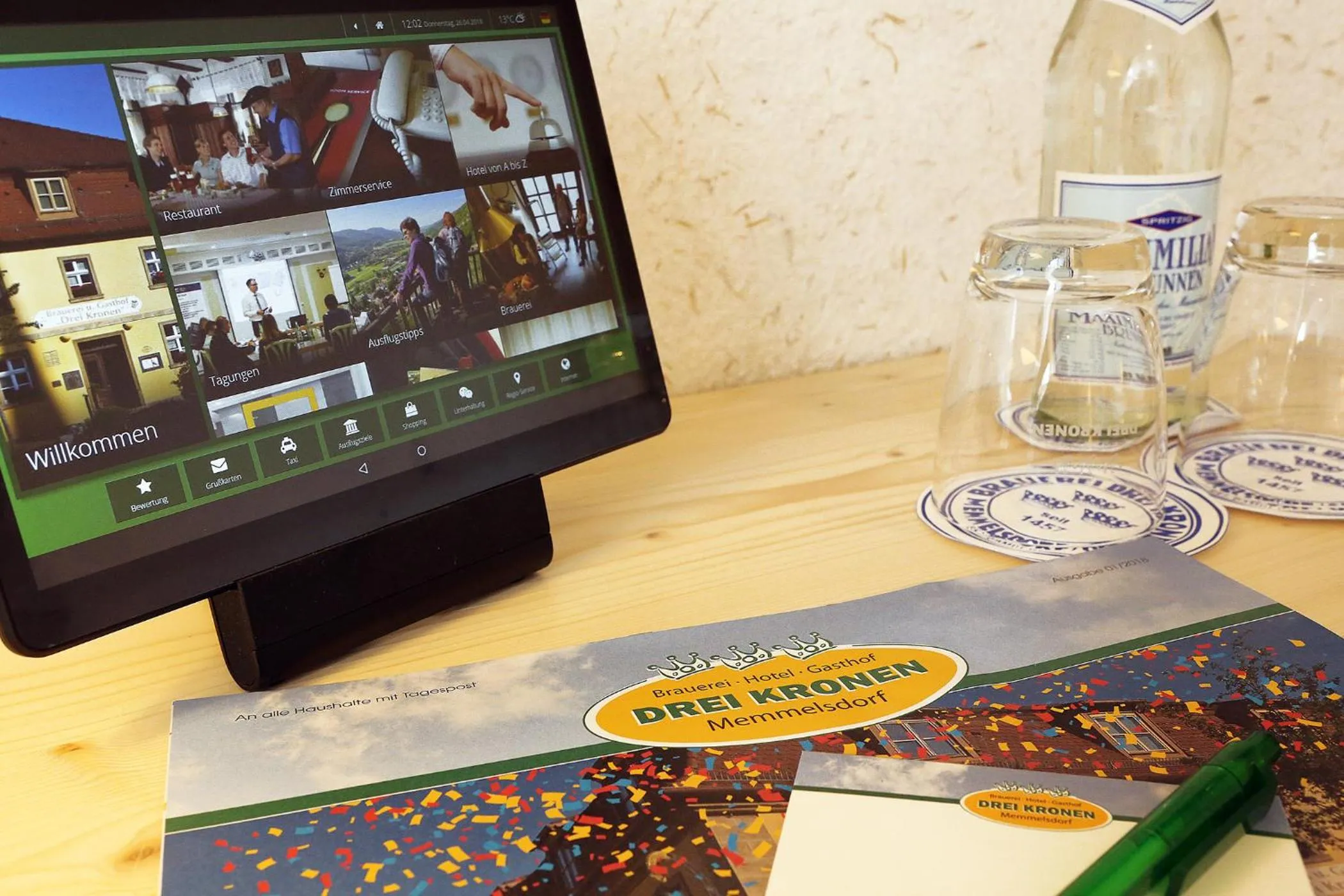 Decorative detail in Hotel & Brauereigasthof Drei Kronen