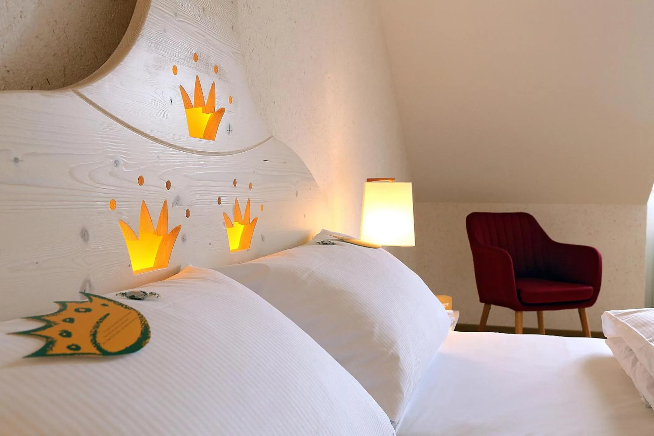 Bed in Hotel & Brauereigasthof Drei Kronen