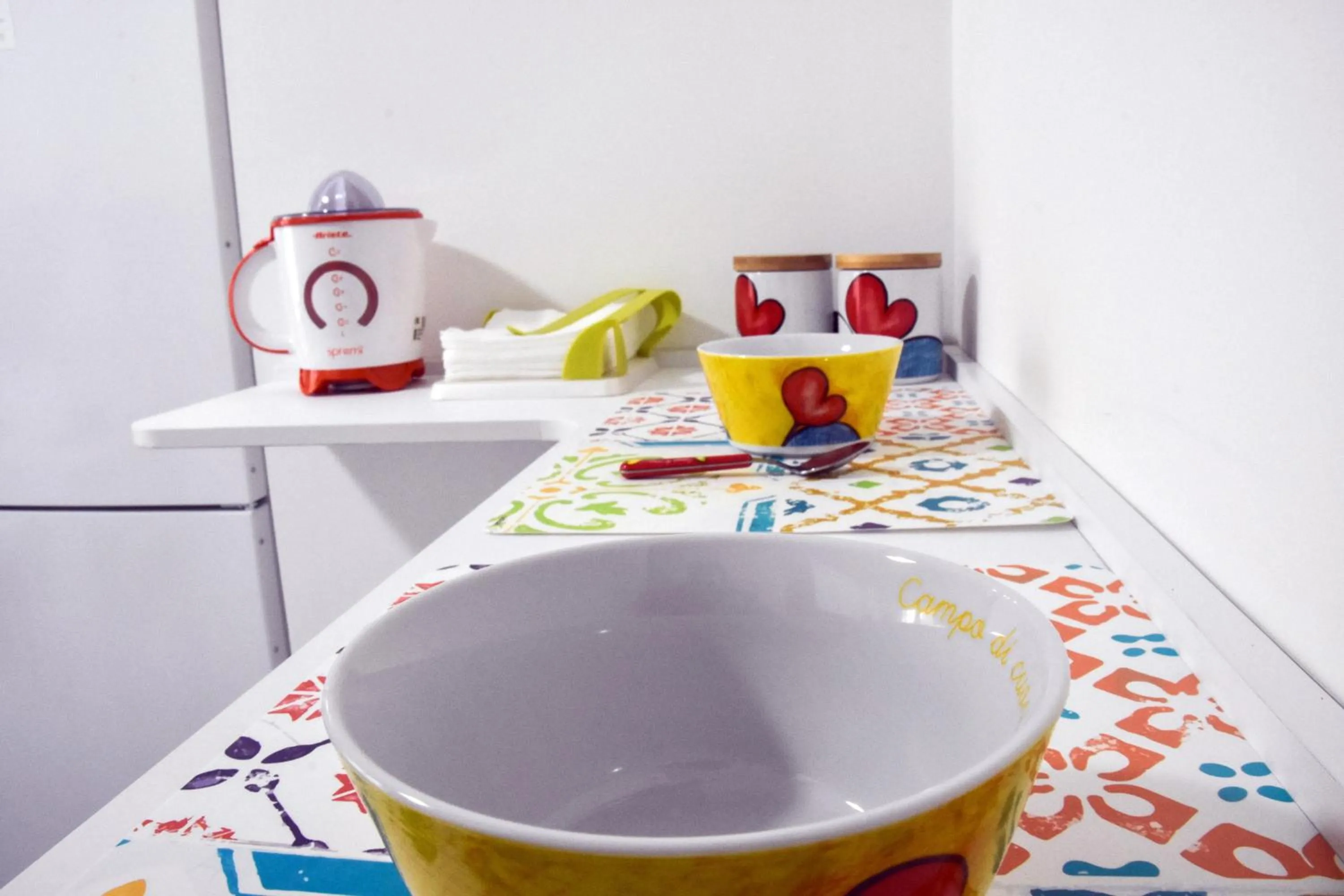 Communal kitchen in B&B Audafra