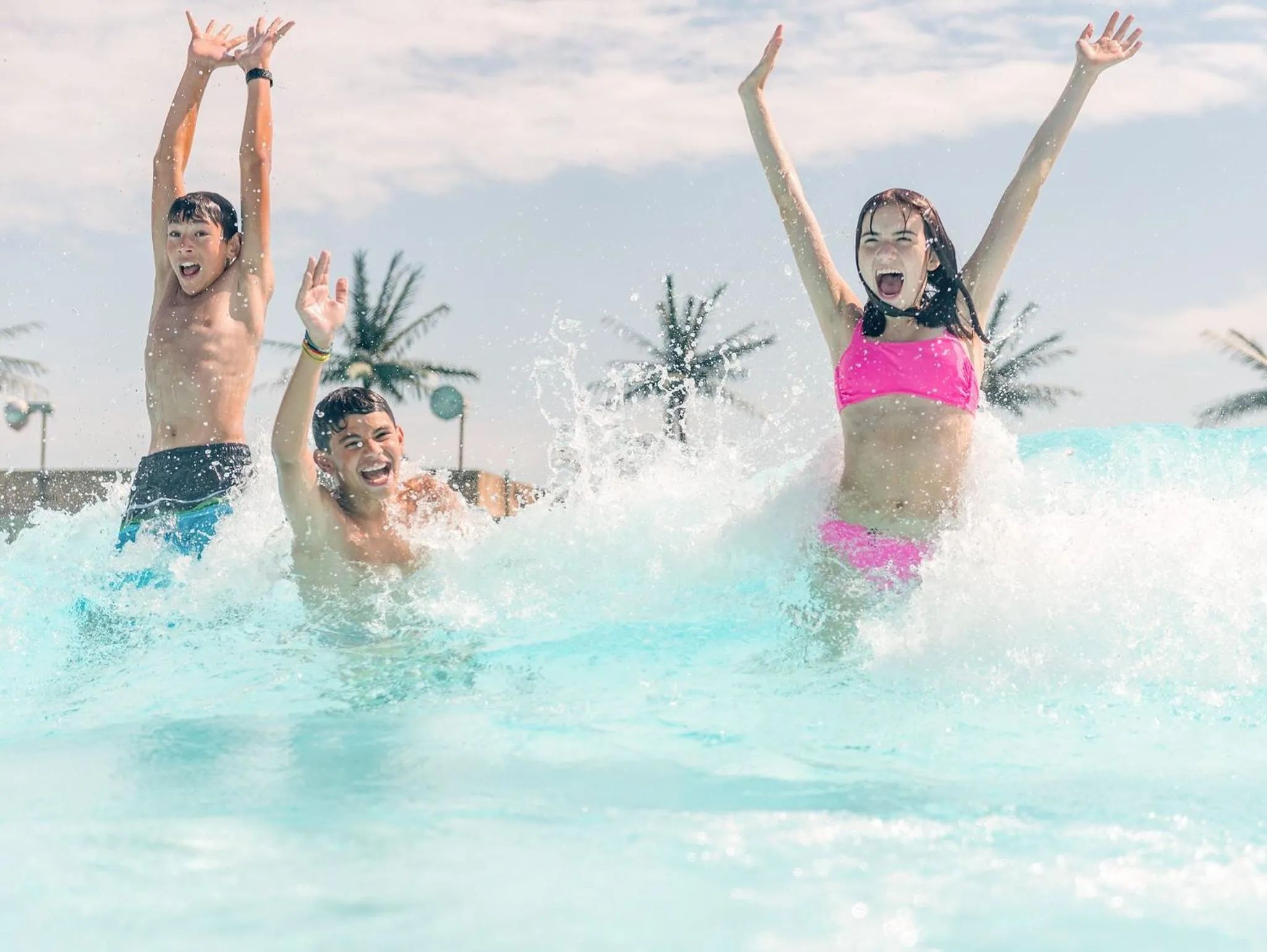 Aqua park in Cape Cod Family Resort and Parks