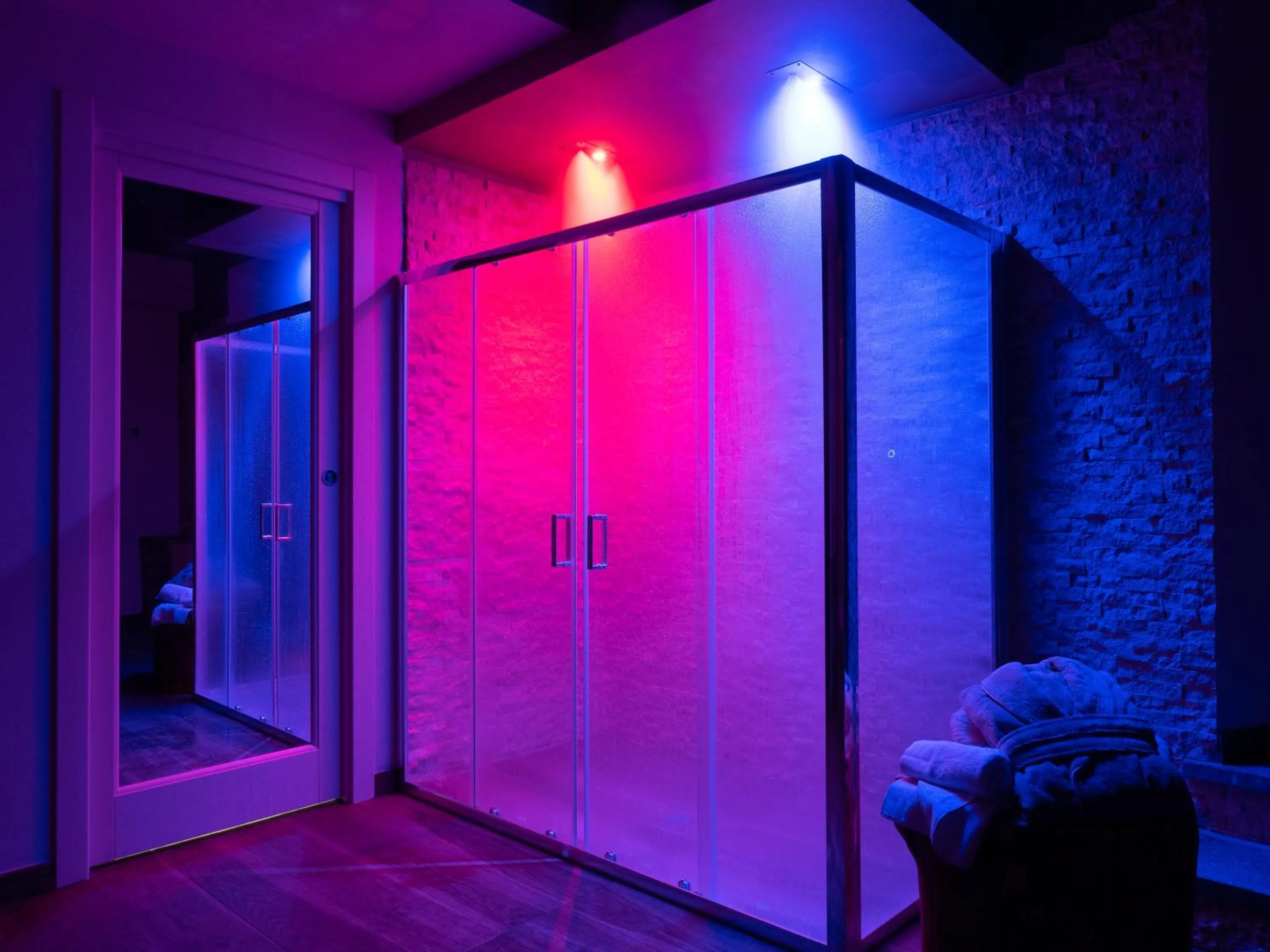 Steam room in Grand Hotel Impero - Wellness & Exclusive SPA