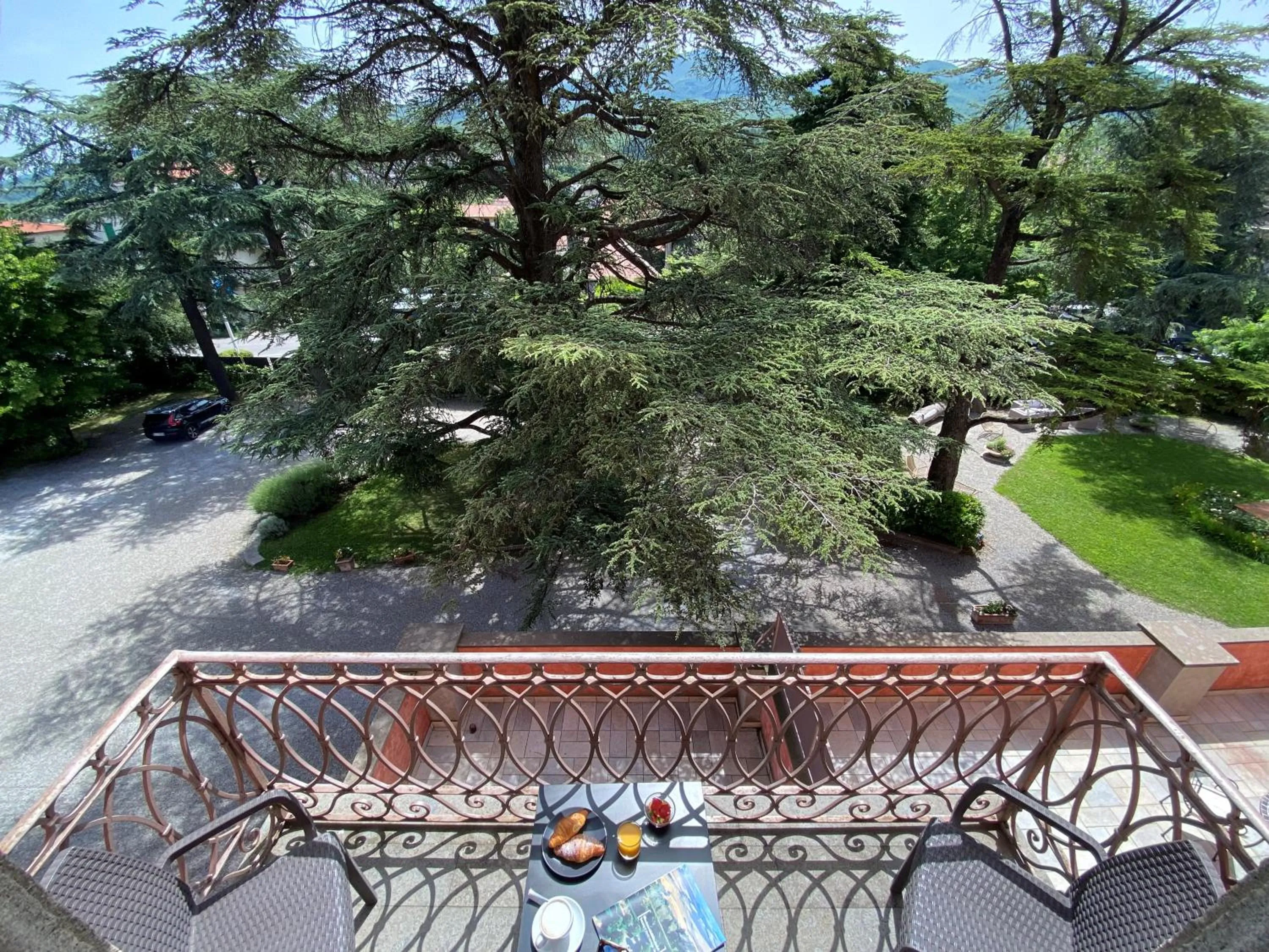 Balcony/Terrace in Grand Hotel Impero - Wellness & Exclusive SPA