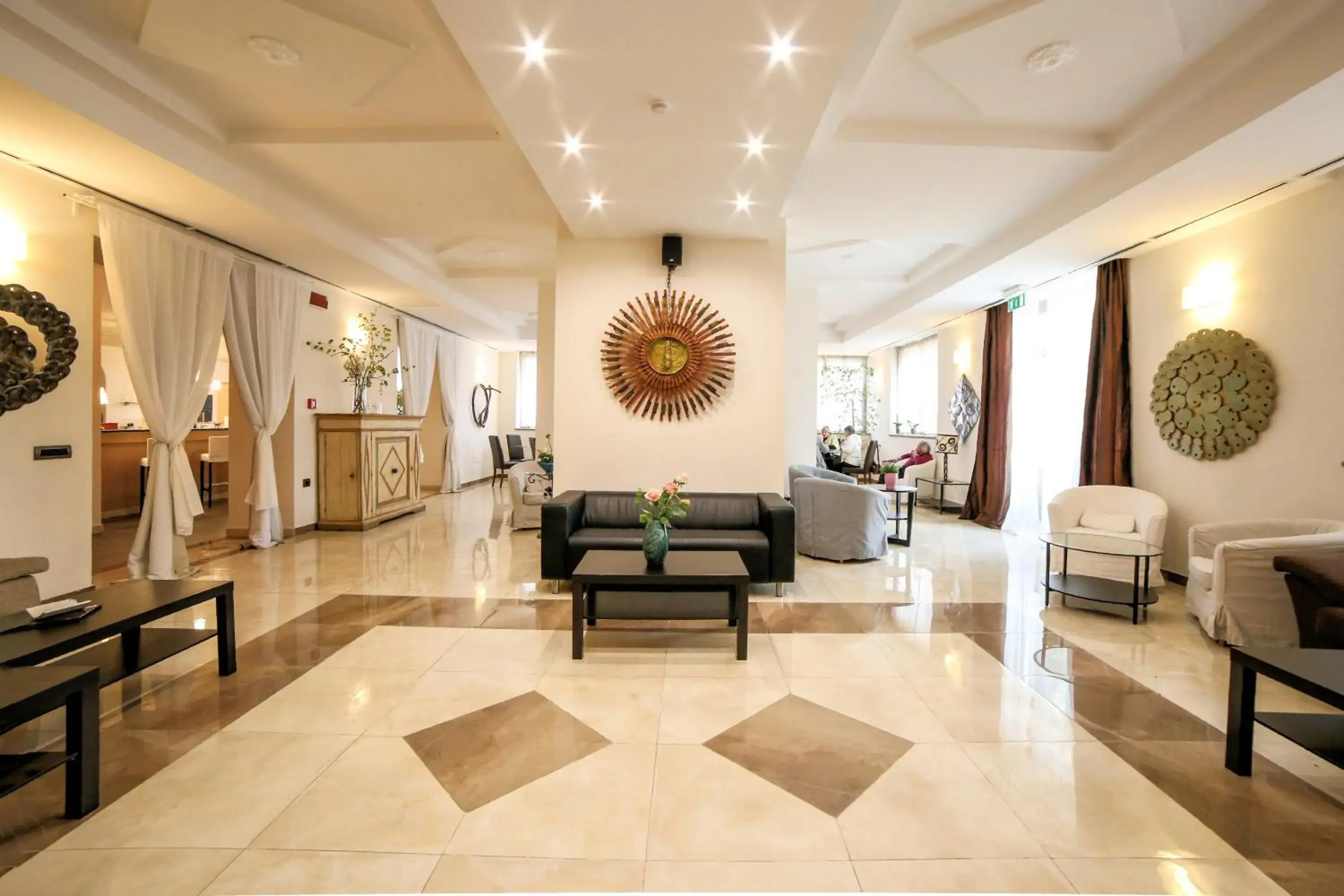 Living room in Grand Hotel Impero - Wellness & Exclusive SPA Living room in Grand Hotel Impero - Wellness & Exclusive SPA