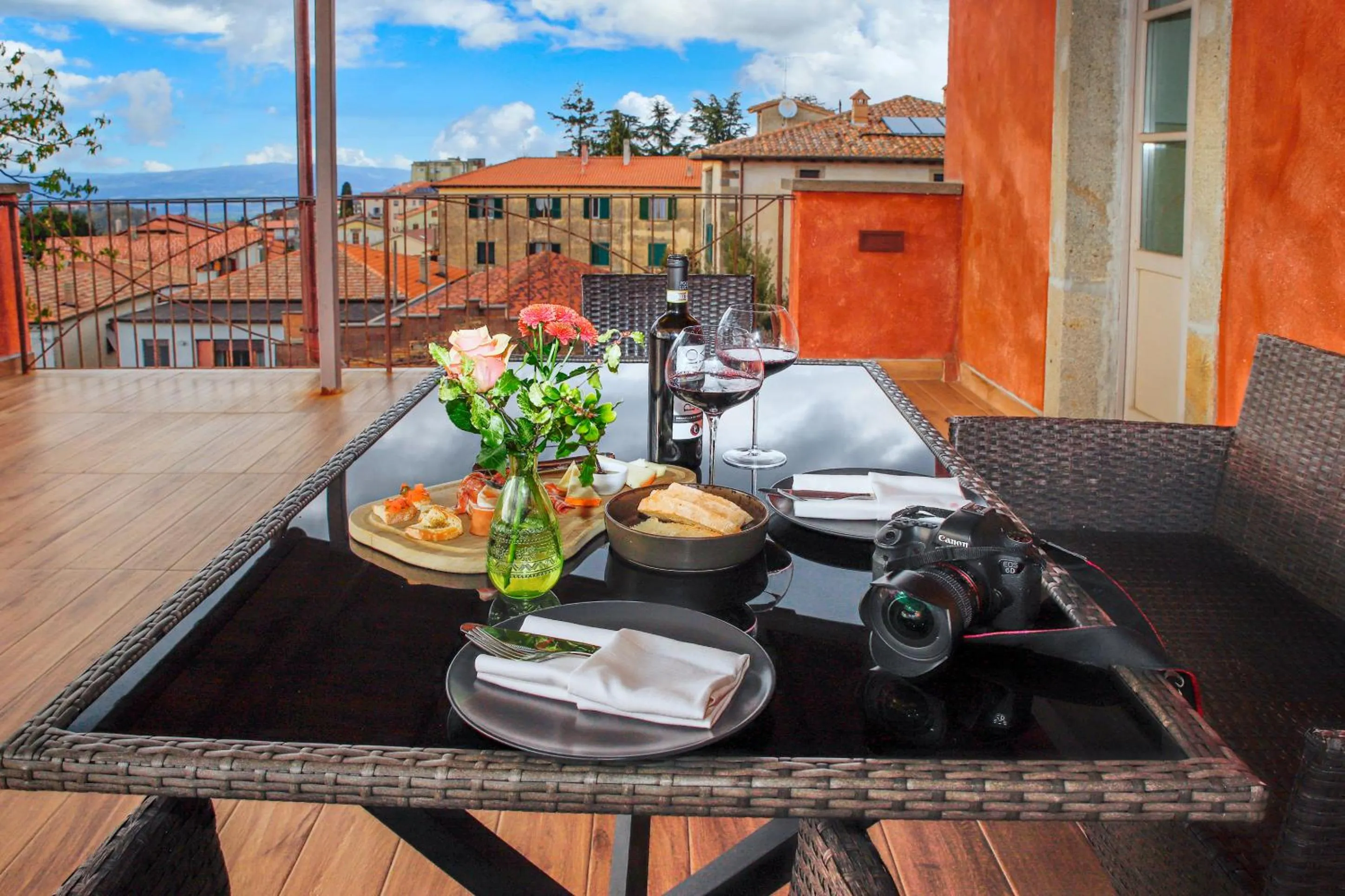 Balcony/Terrace in Grand Hotel Impero - Wellness & Exclusive SPA