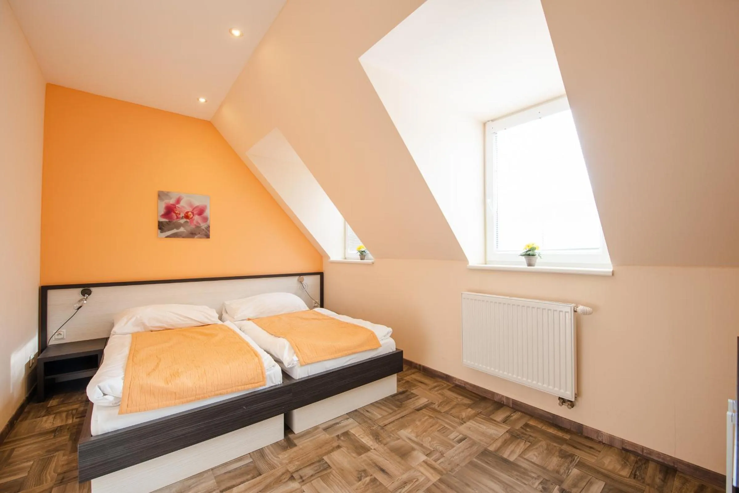 Bed in Apartments Brigitte