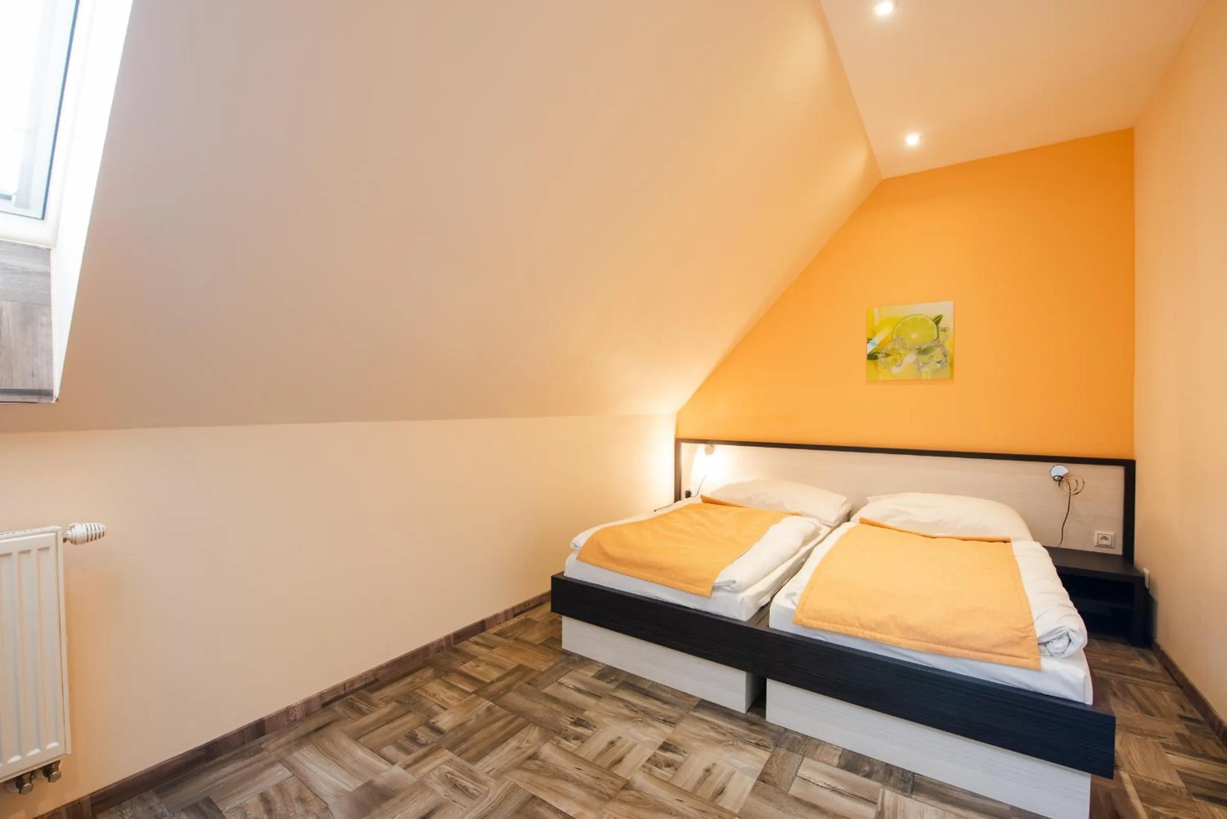 Bed in Apartments Brigitte