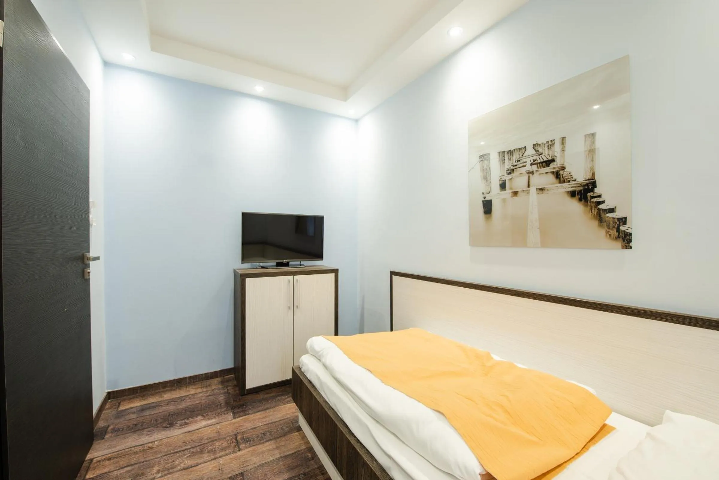 Bed in Apartments Brigitte