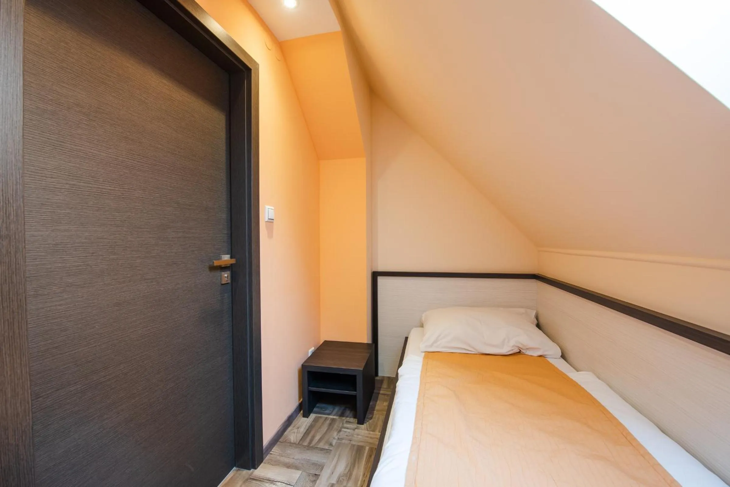 Bed in Apartments Brigitte