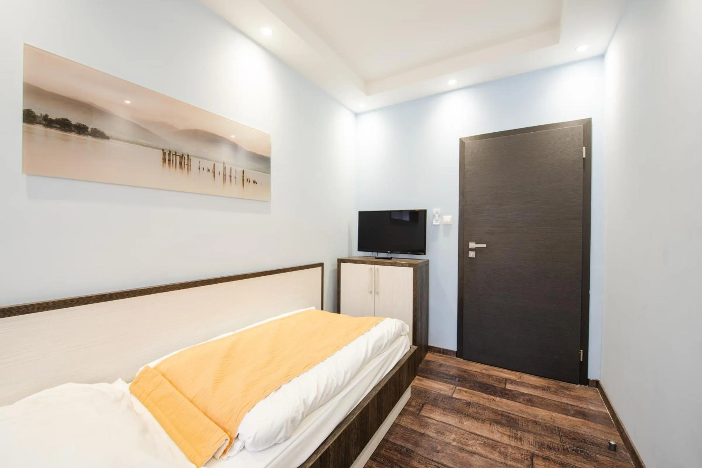 Bed in Apartments Brigitte