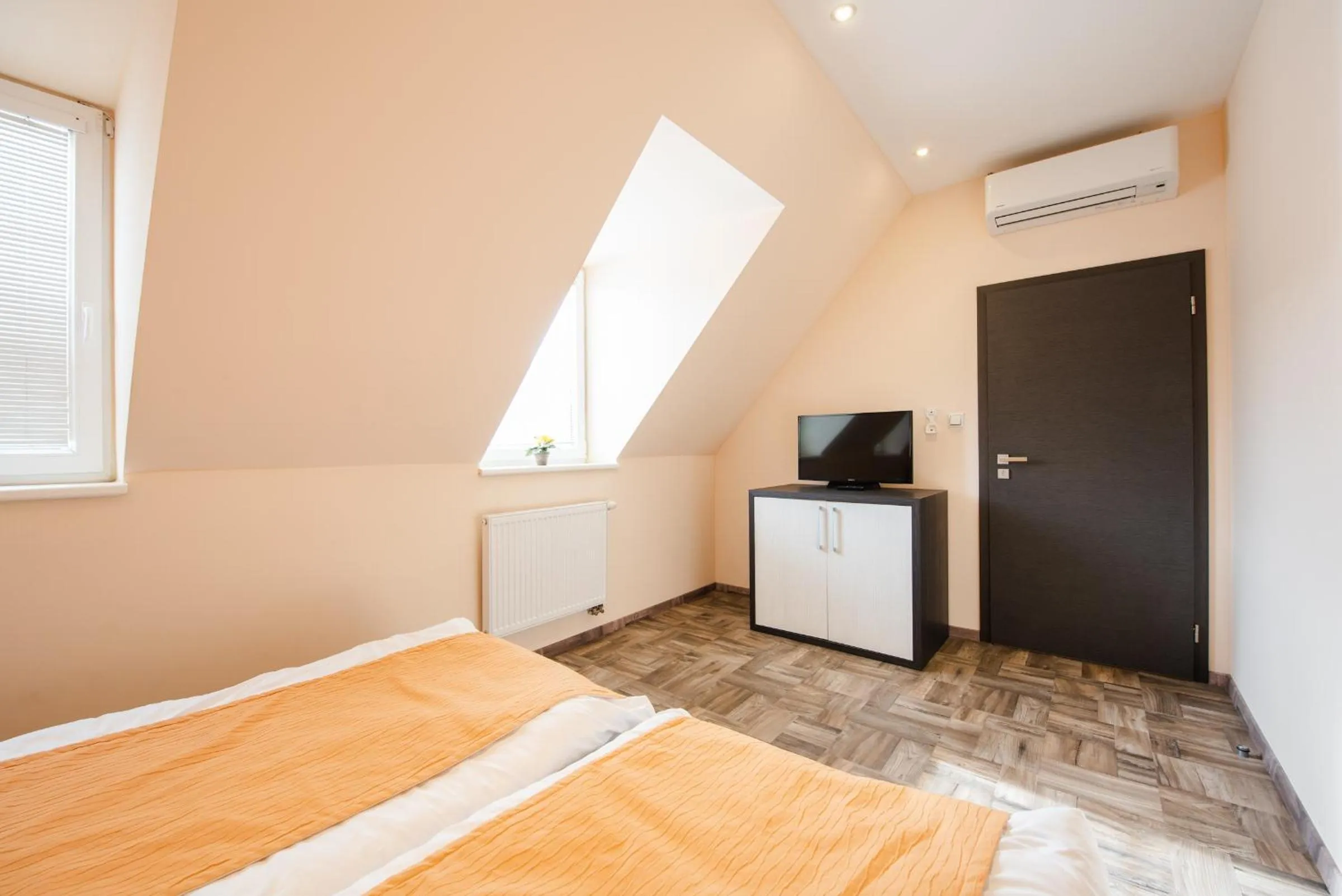 Bed in Apartments Brigitte