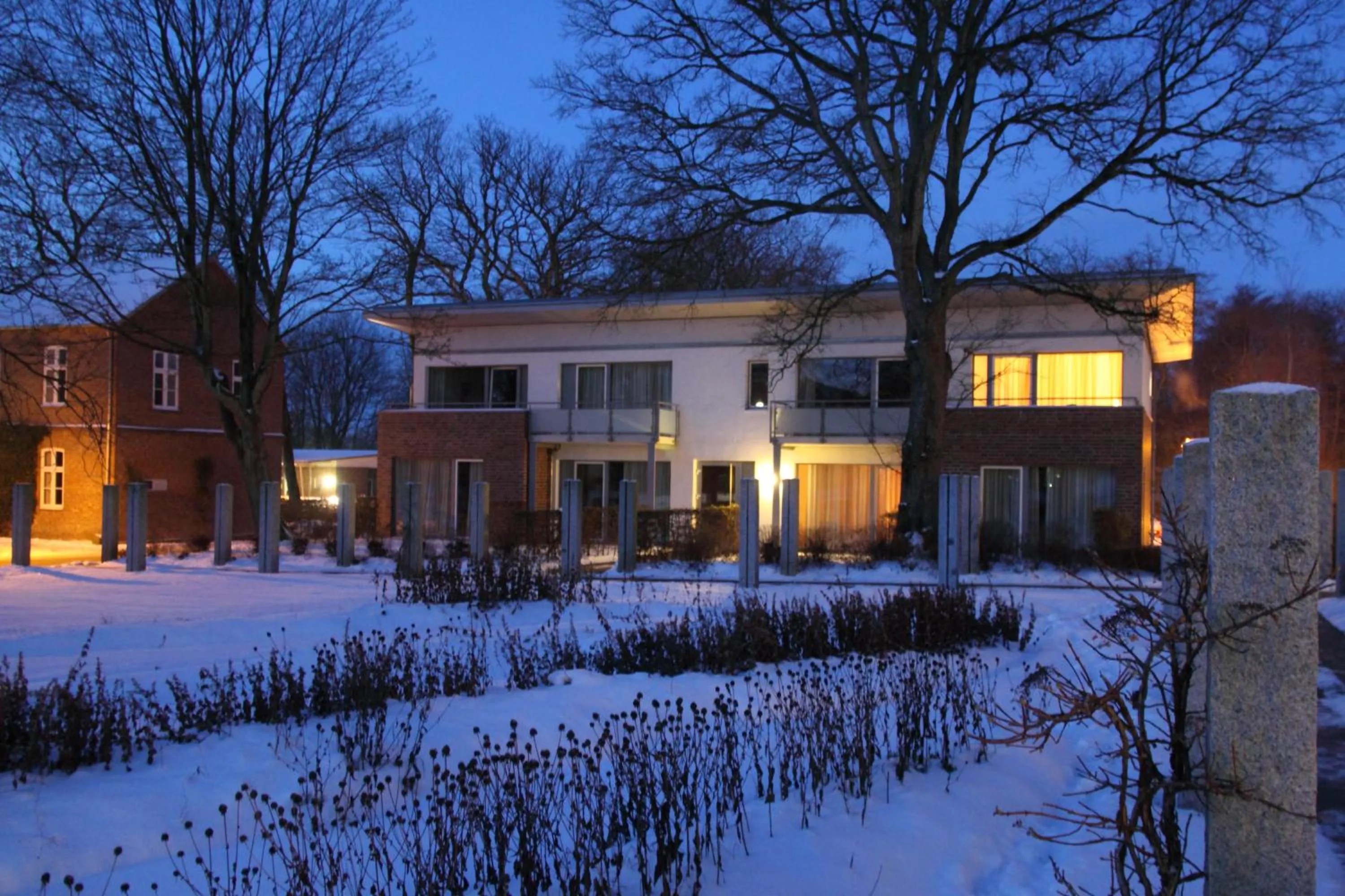 Facade/entrance in Christian Jensen Kolleg und Gästehäuser