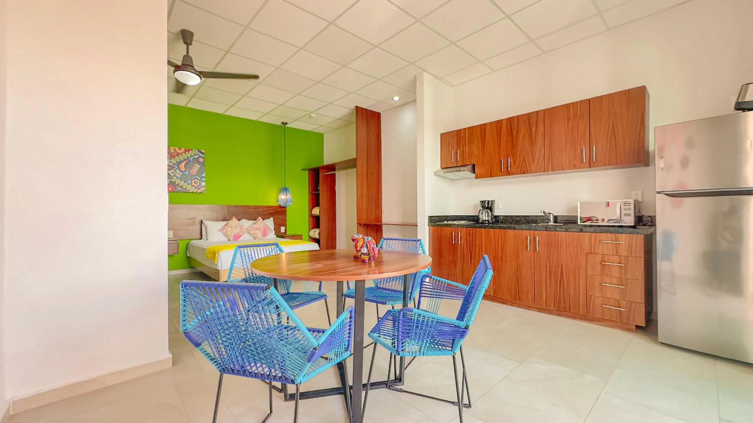 Kitchen or kitchenette in Riviera Sayulita Hotel