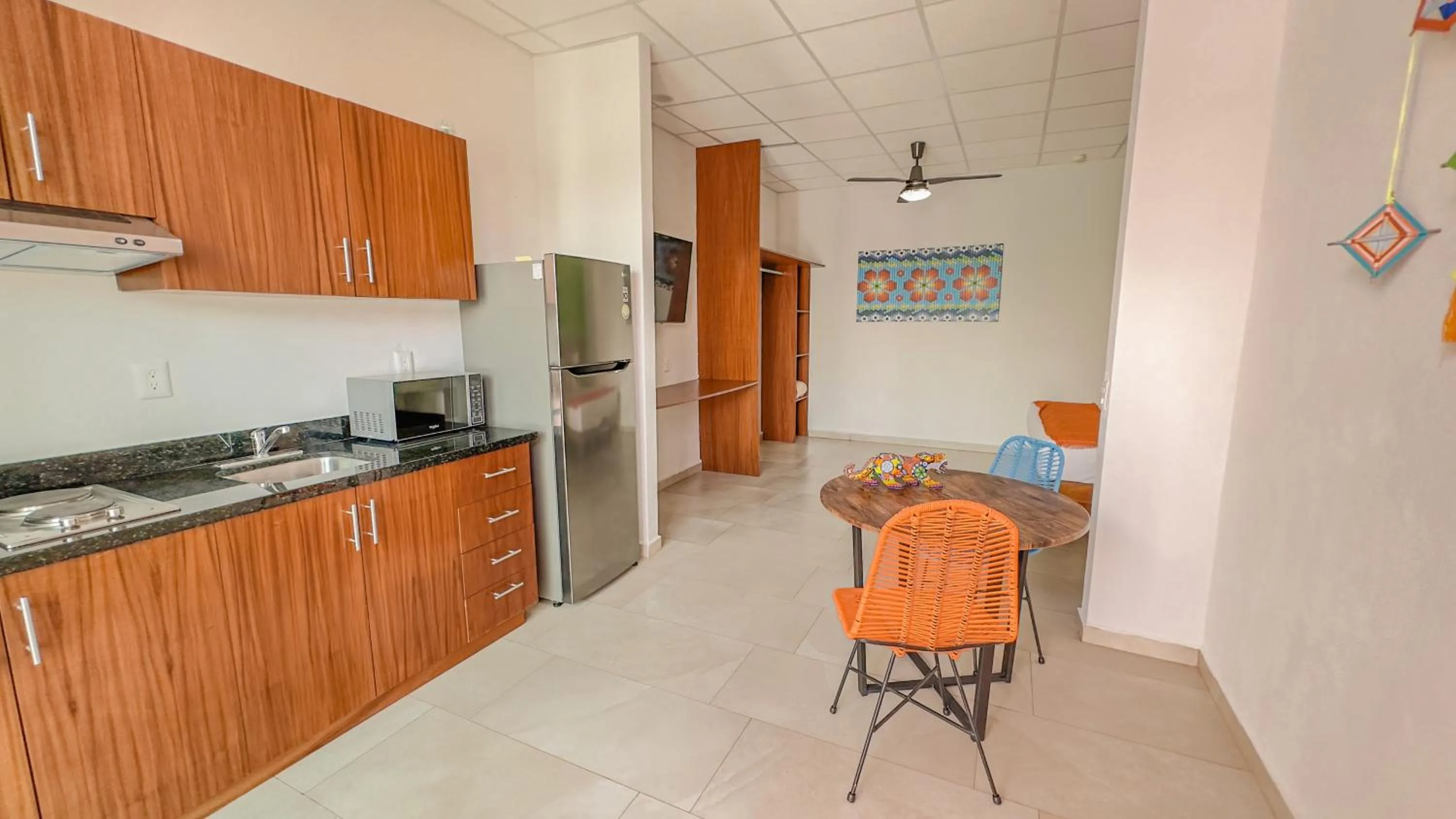 Kitchen or kitchenette in Riviera Sayulita Hotel