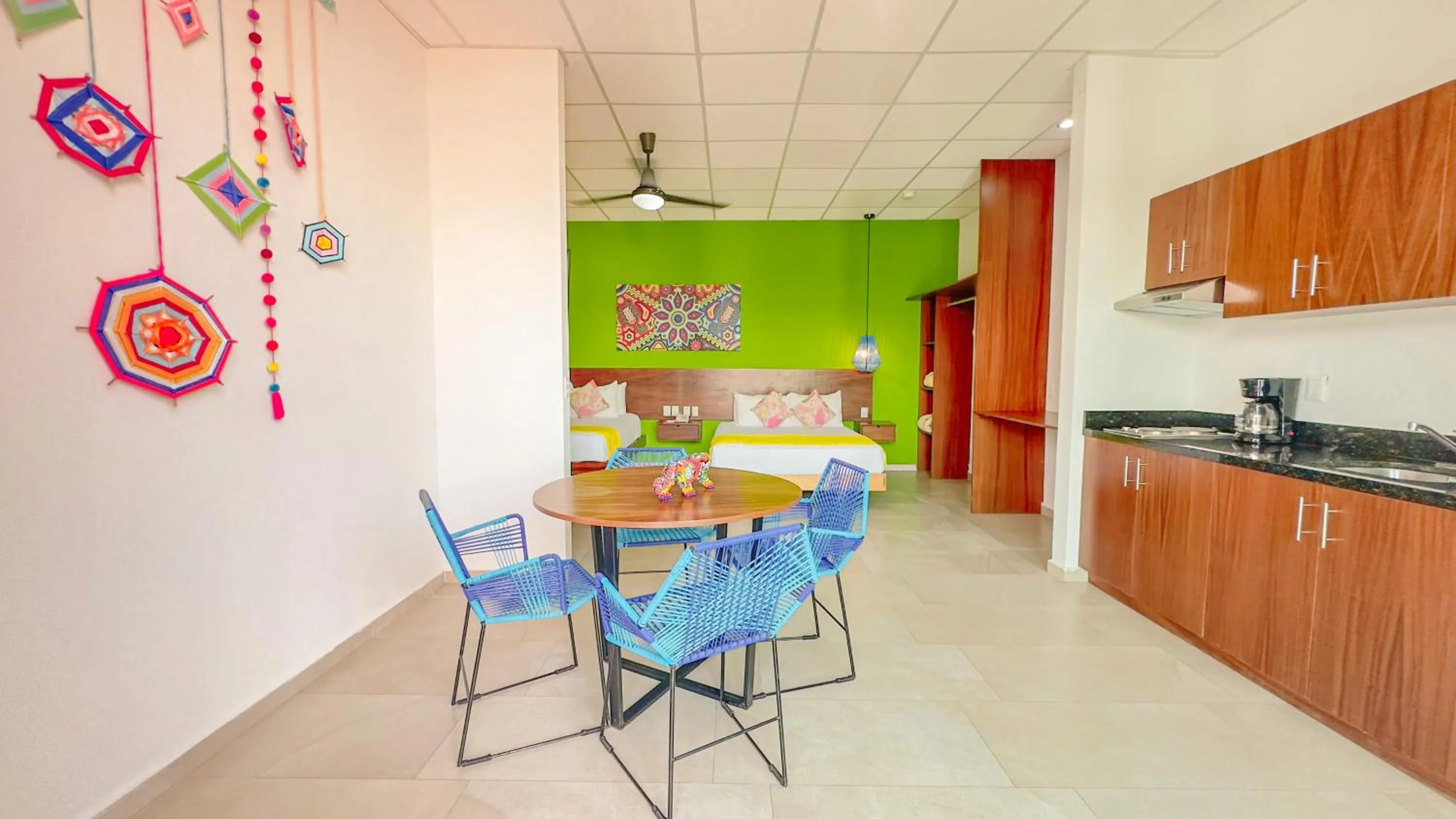 Kitchen or kitchenette in Riviera Sayulita Hotel