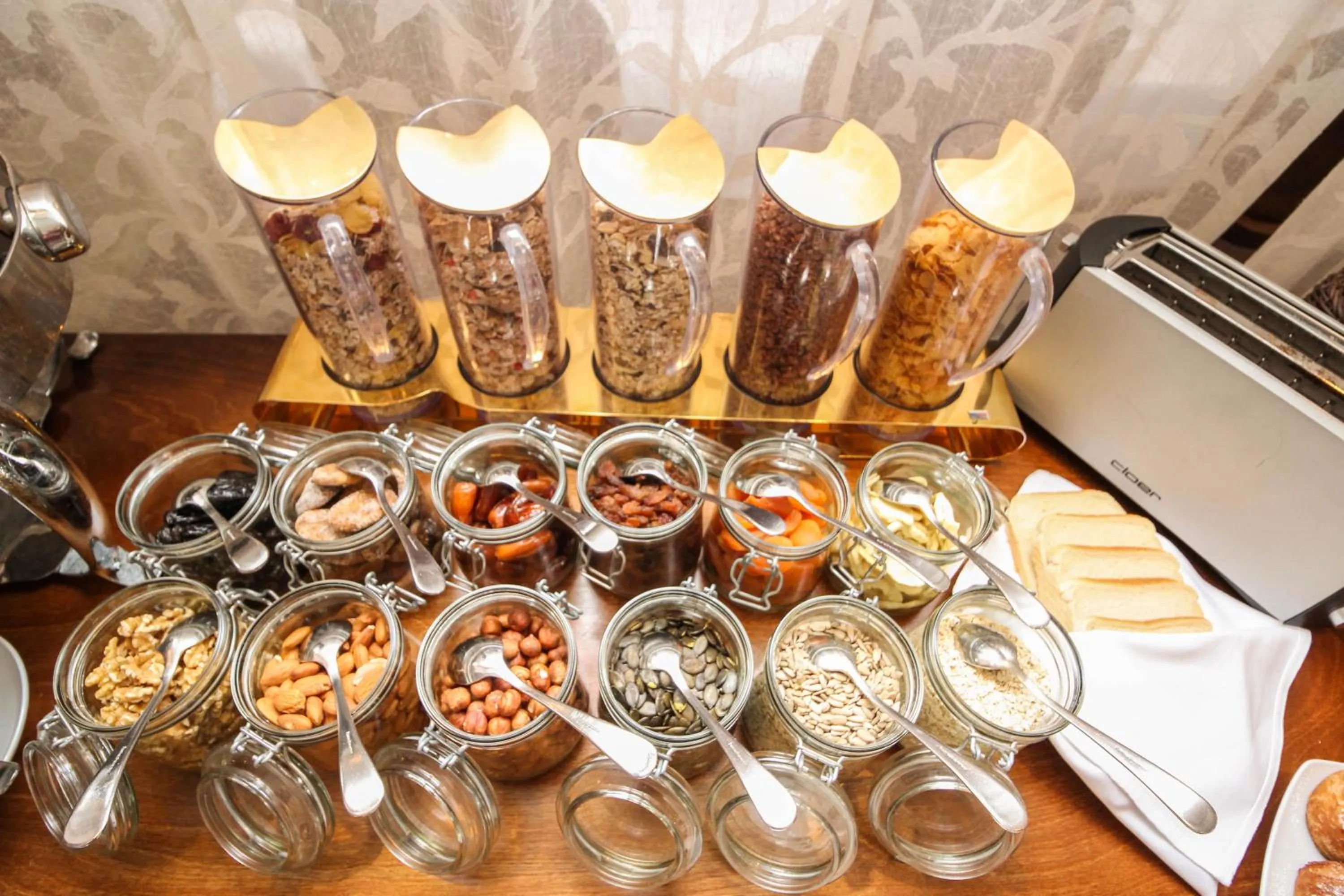 Buffet breakfast in Hotel Hirschen in Freiburg-Lehen