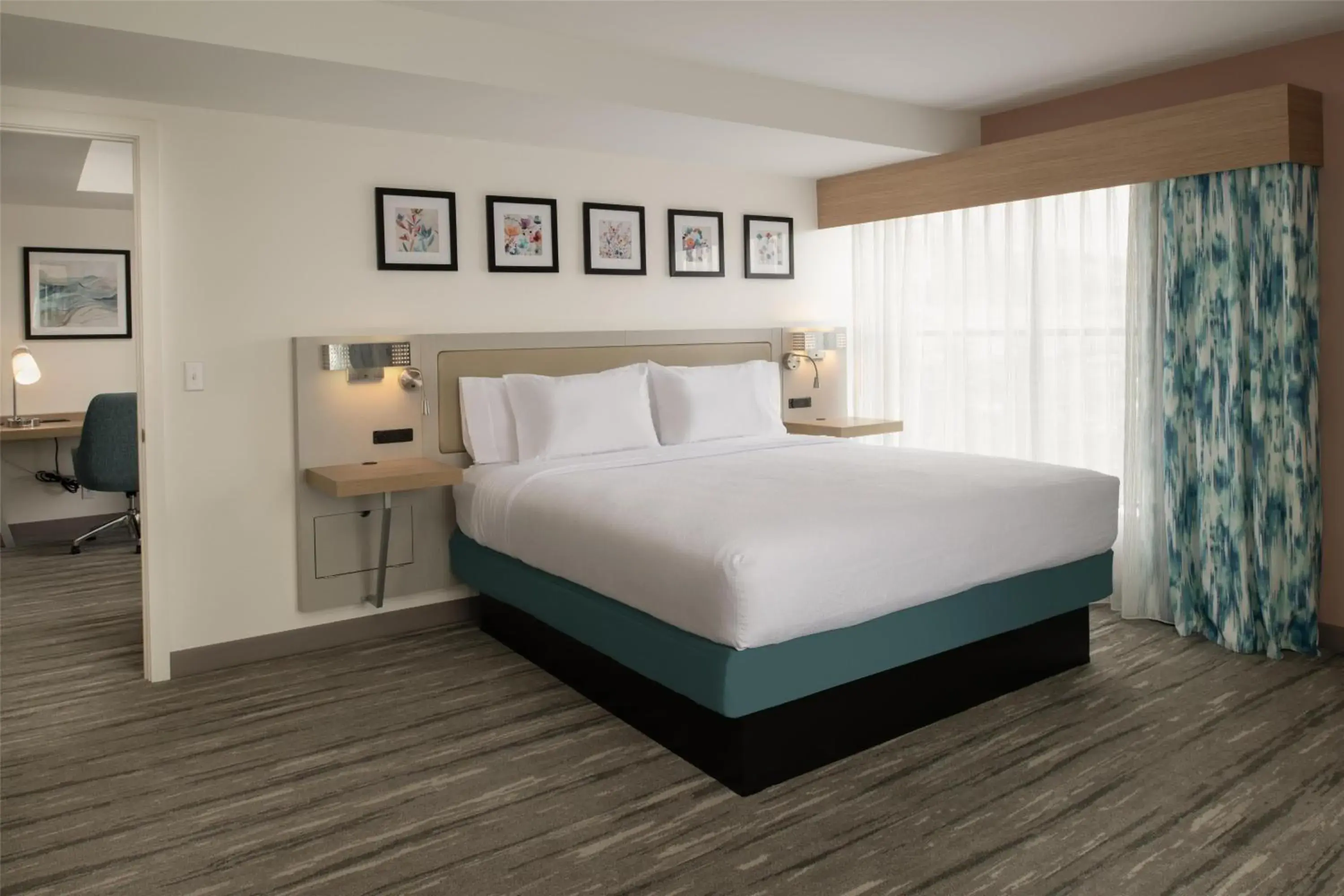 Two-Bedroom King Suite with Two King Beds and Roll-In Shower - Mobility Accessible in Hilton Garden Inn Tacoma Downtown Two-Bedroom King Suite with Two King Beds and Roll-In Shower - Mobility Accessible in Hilton Garden Inn Tacoma Downtown