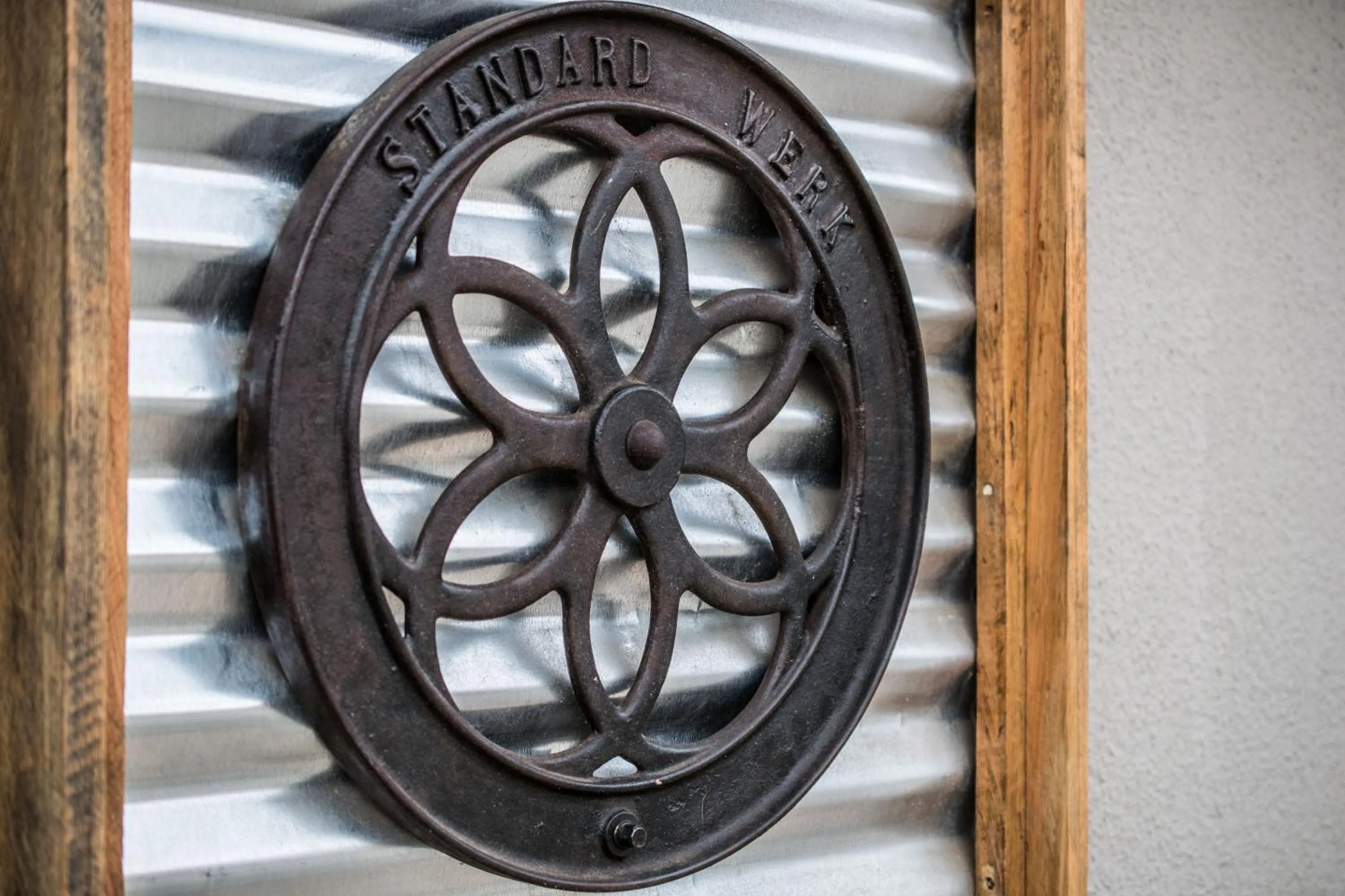 Decorative detail in Up21 Guest House