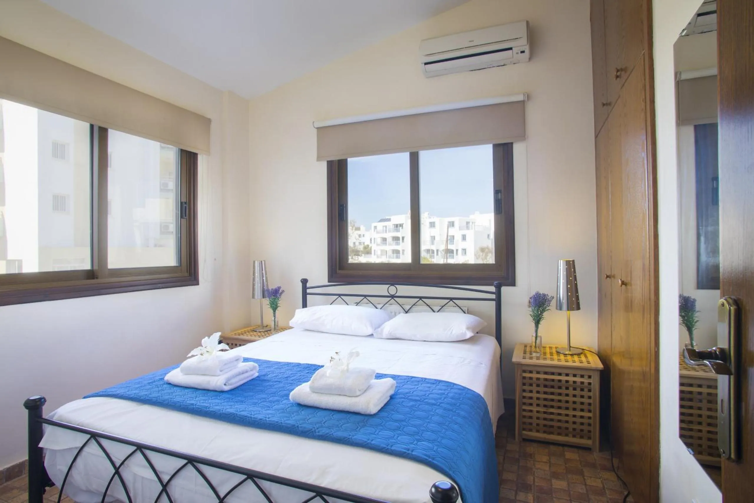 Bedroom, Bed in Protaras Fig Tree Bay Villa Buena