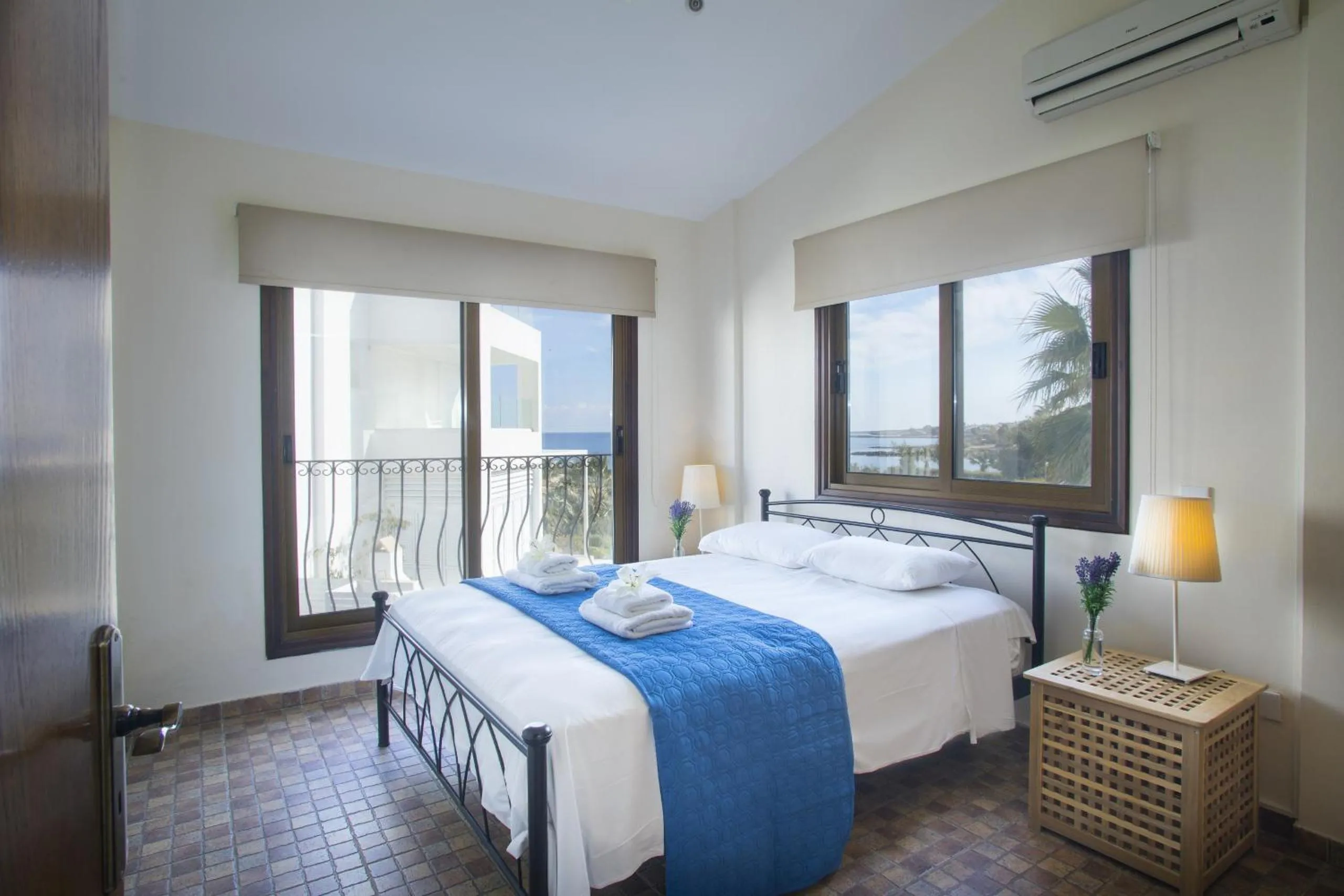 Bedroom, Bed in Protaras Fig Tree Bay Villa Buena