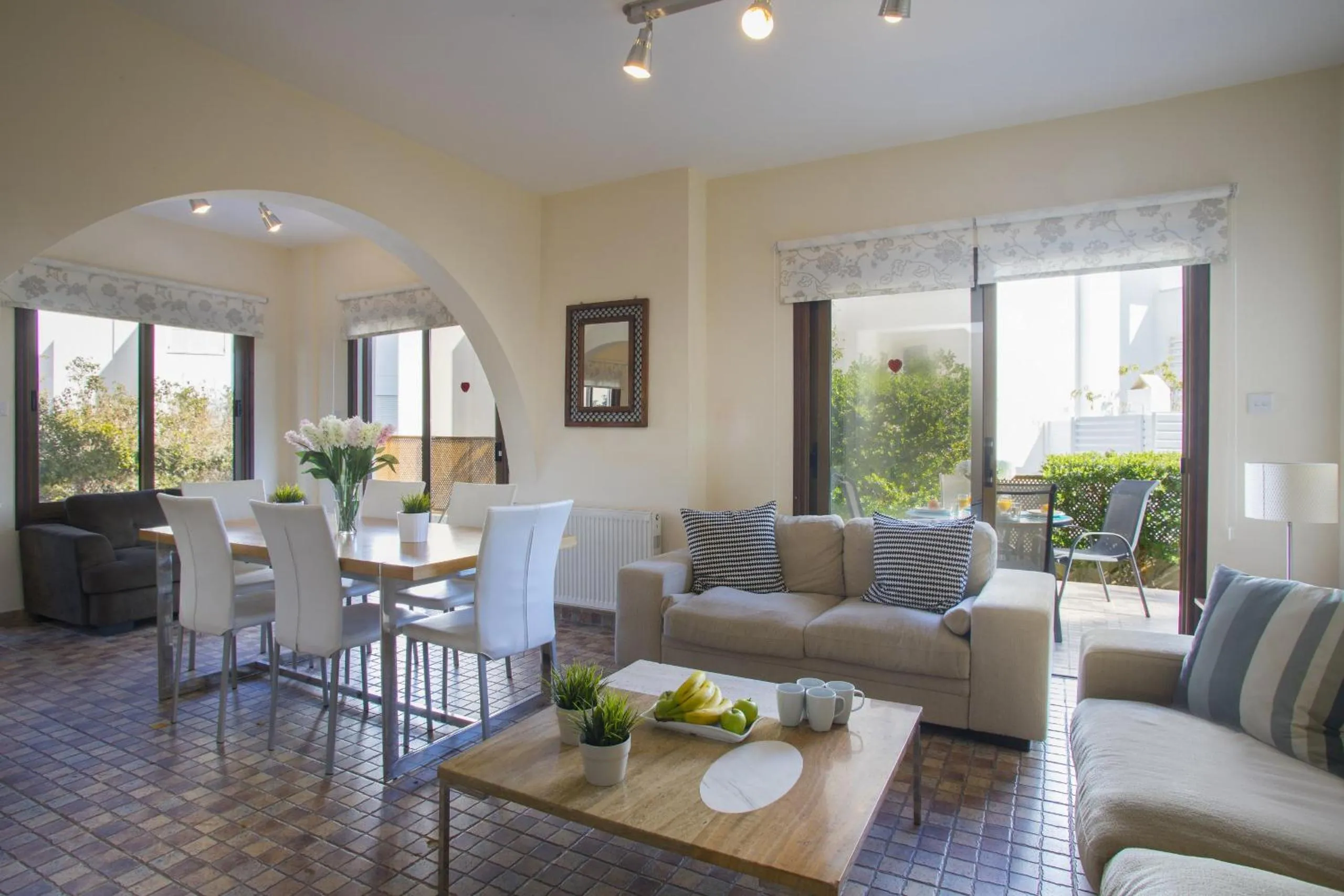 Living room in Protaras Fig Tree Bay Villa Buena