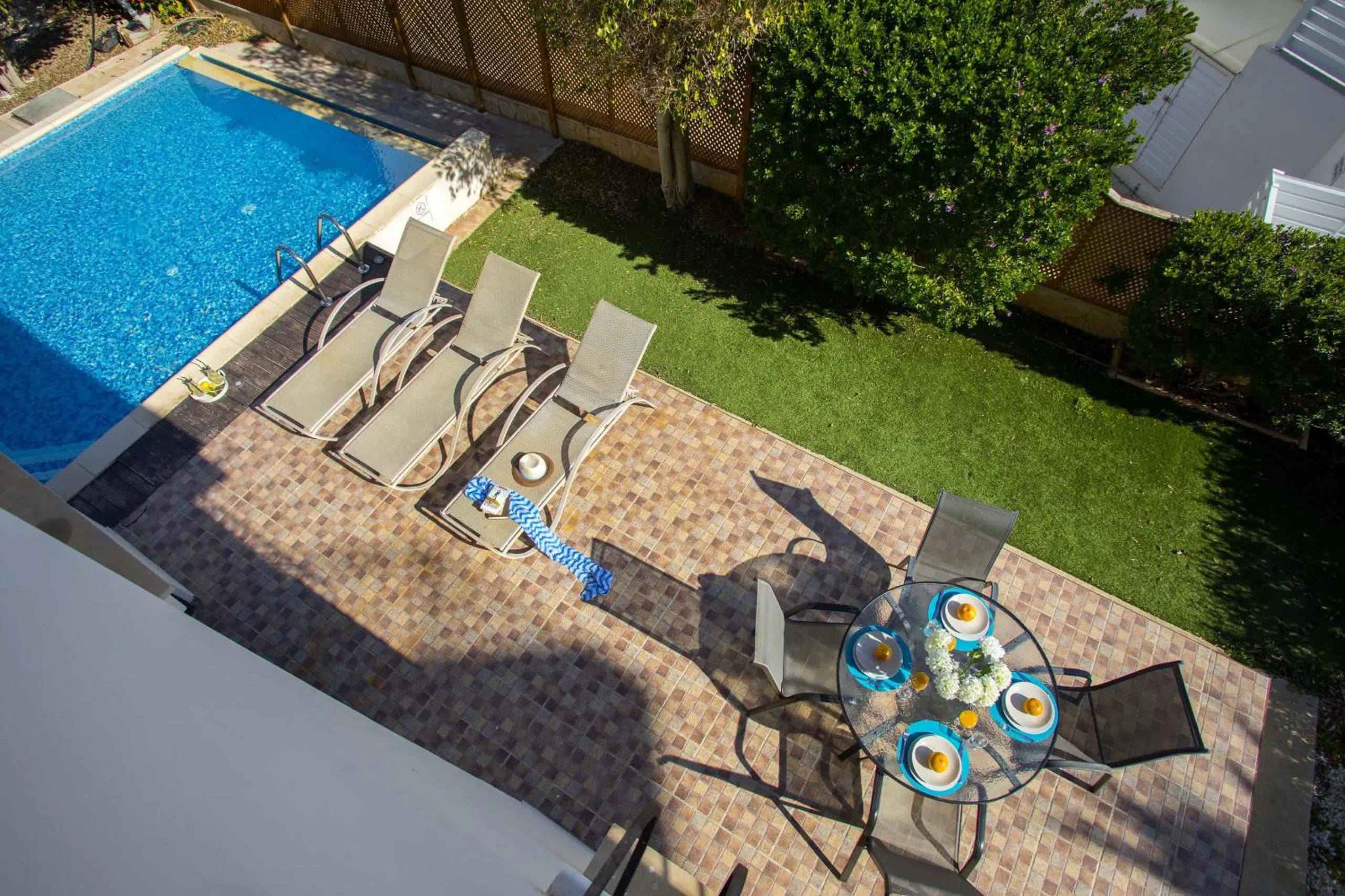 Swimming pool in Protaras Fig Tree Bay Villa Buena