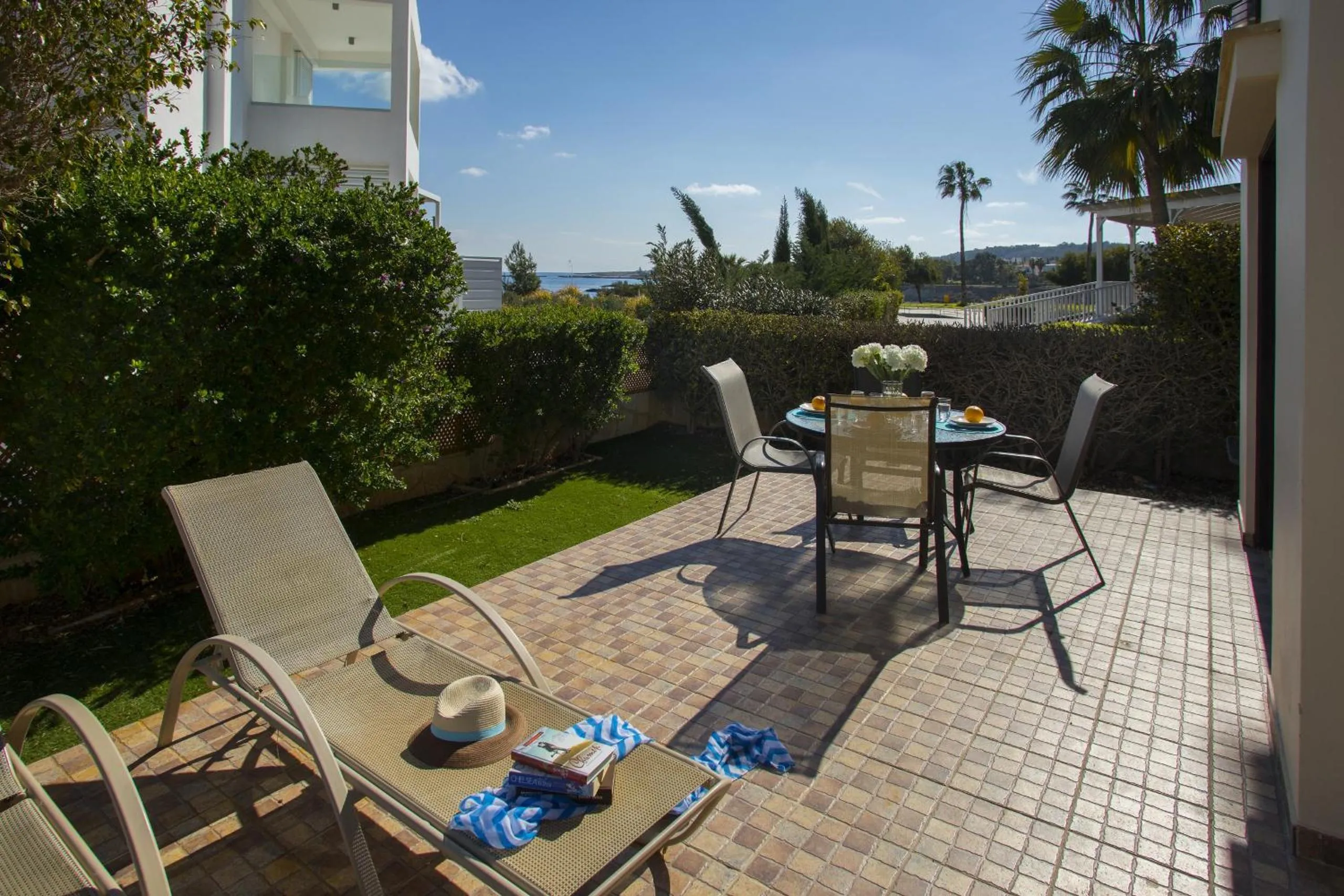 Garden in Protaras Fig Tree Bay Villa Buena