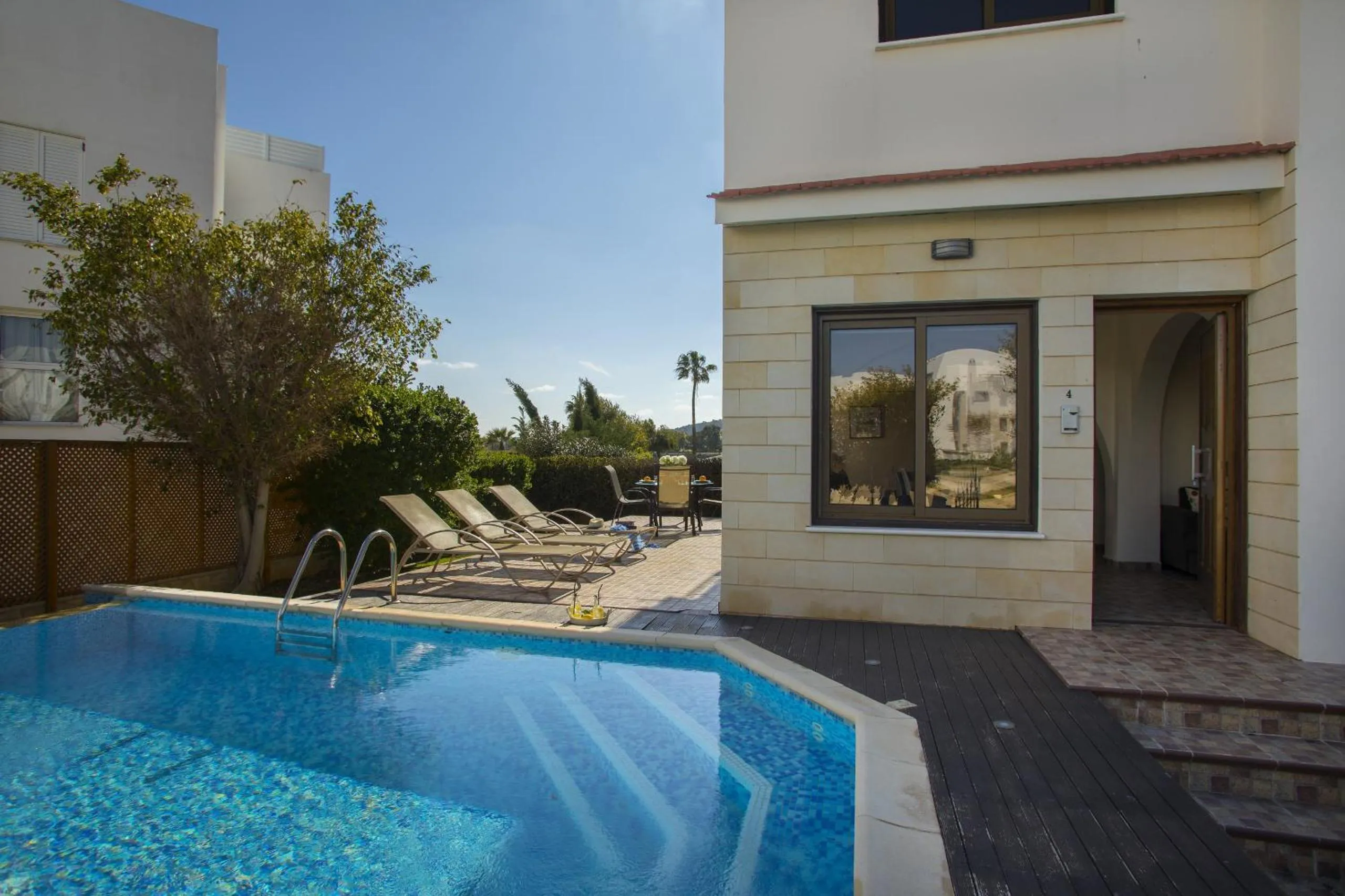 Swimming pool in Protaras Fig Tree Bay Villa Buena
