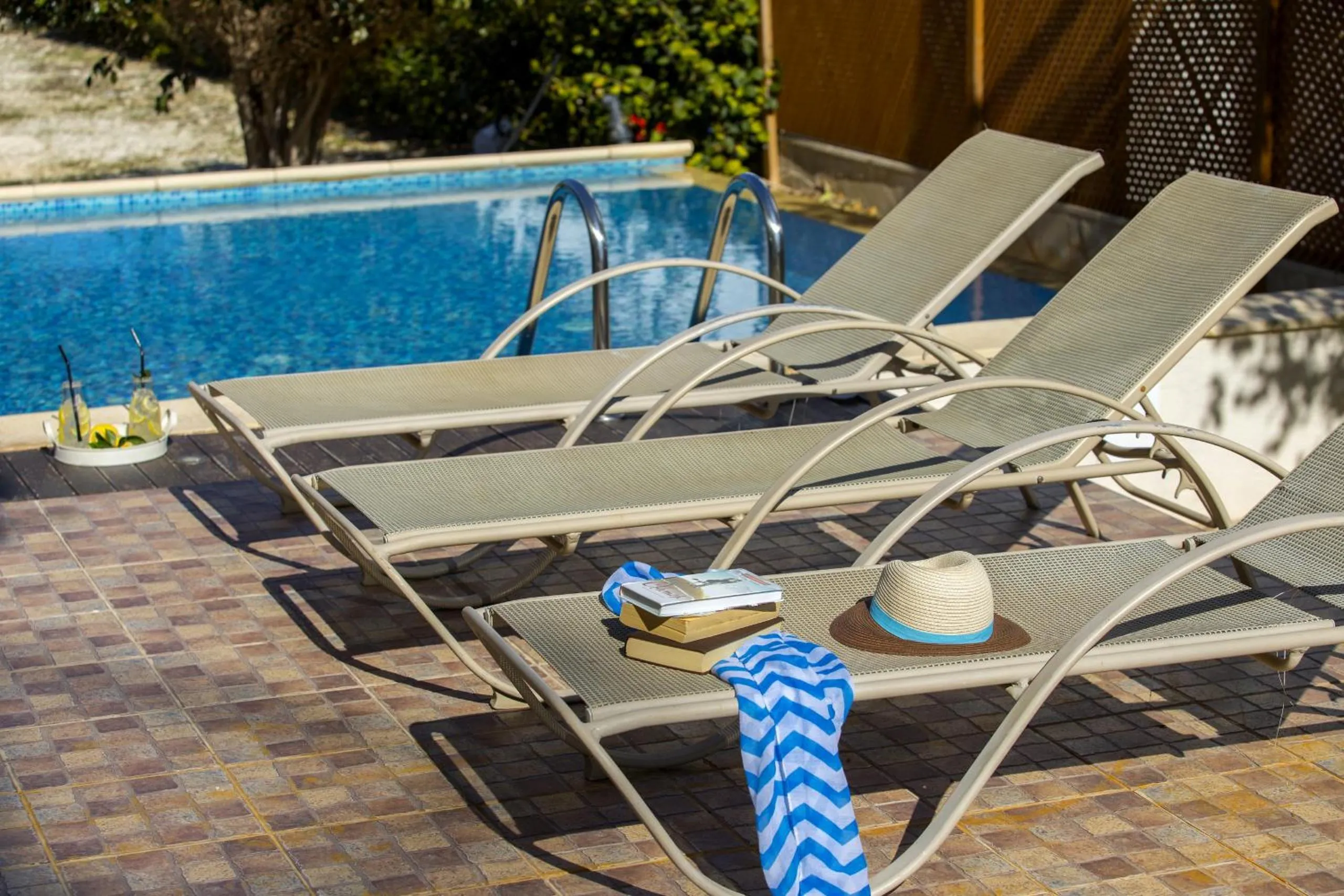 Swimming pool in Protaras Fig Tree Bay Villa Buena
