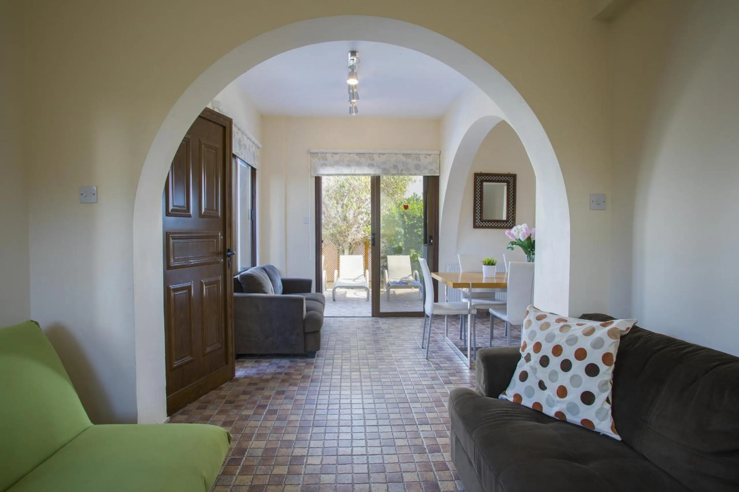 Living room in Protaras Fig Tree Bay Villa Buena