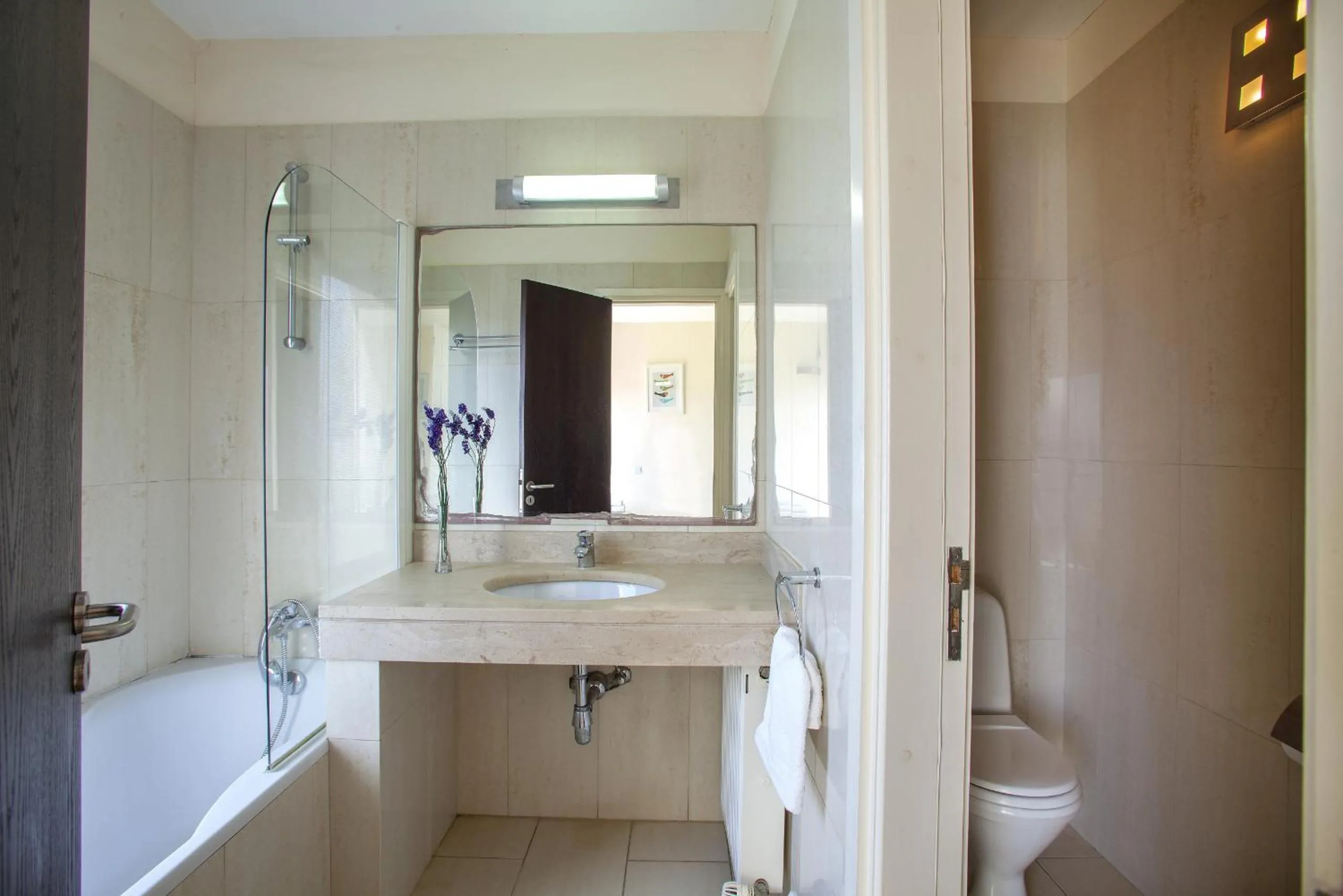 Bathroom in Protaras Seafront Villa Infinte Aretousa