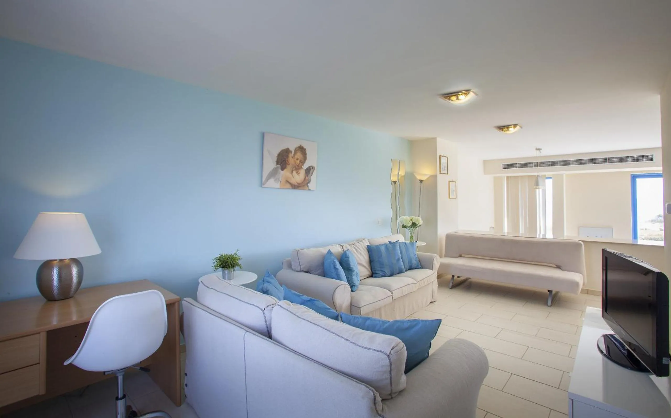 Bedroom in Protaras Seafront Villa Infinte Aretousa