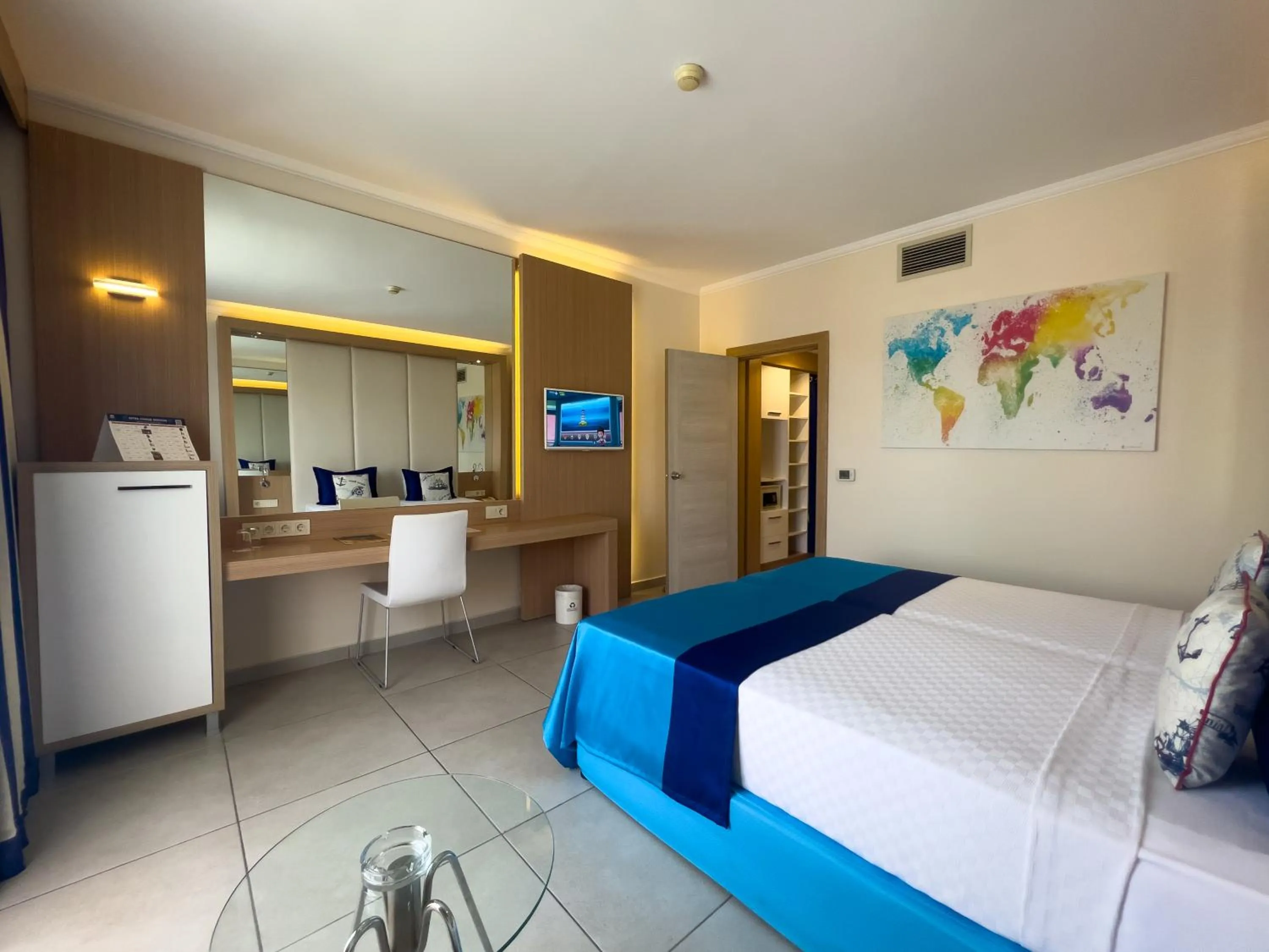 TV and multimedia, Bed in AQI Pegasos World