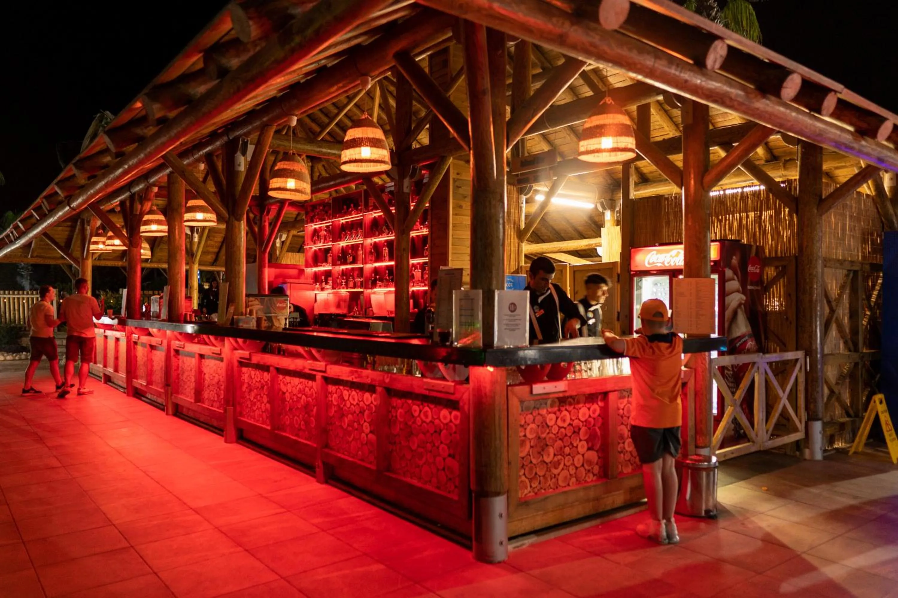 Lounge or bar in AQI Pegasos World