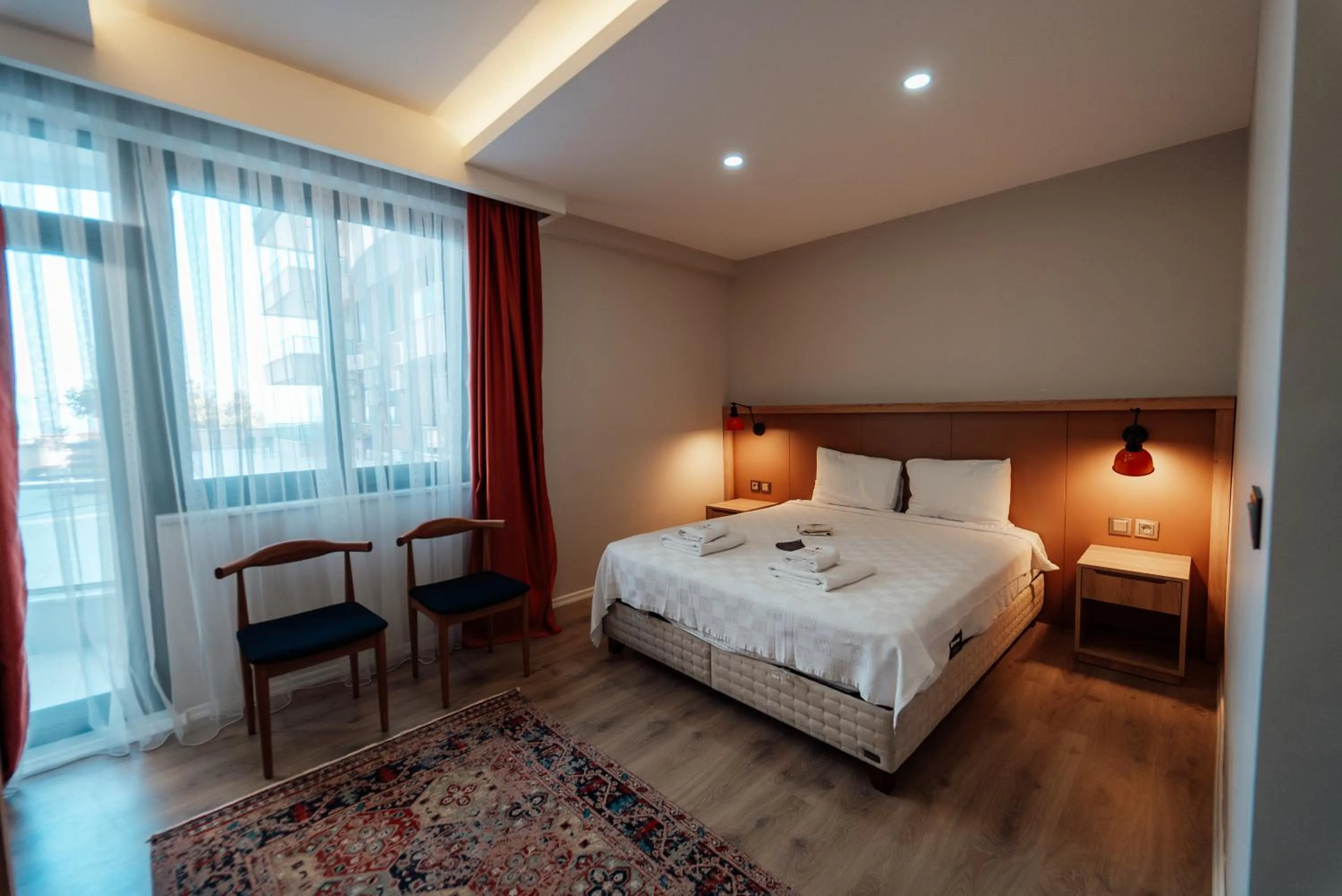 Bed in Fortunella Suites