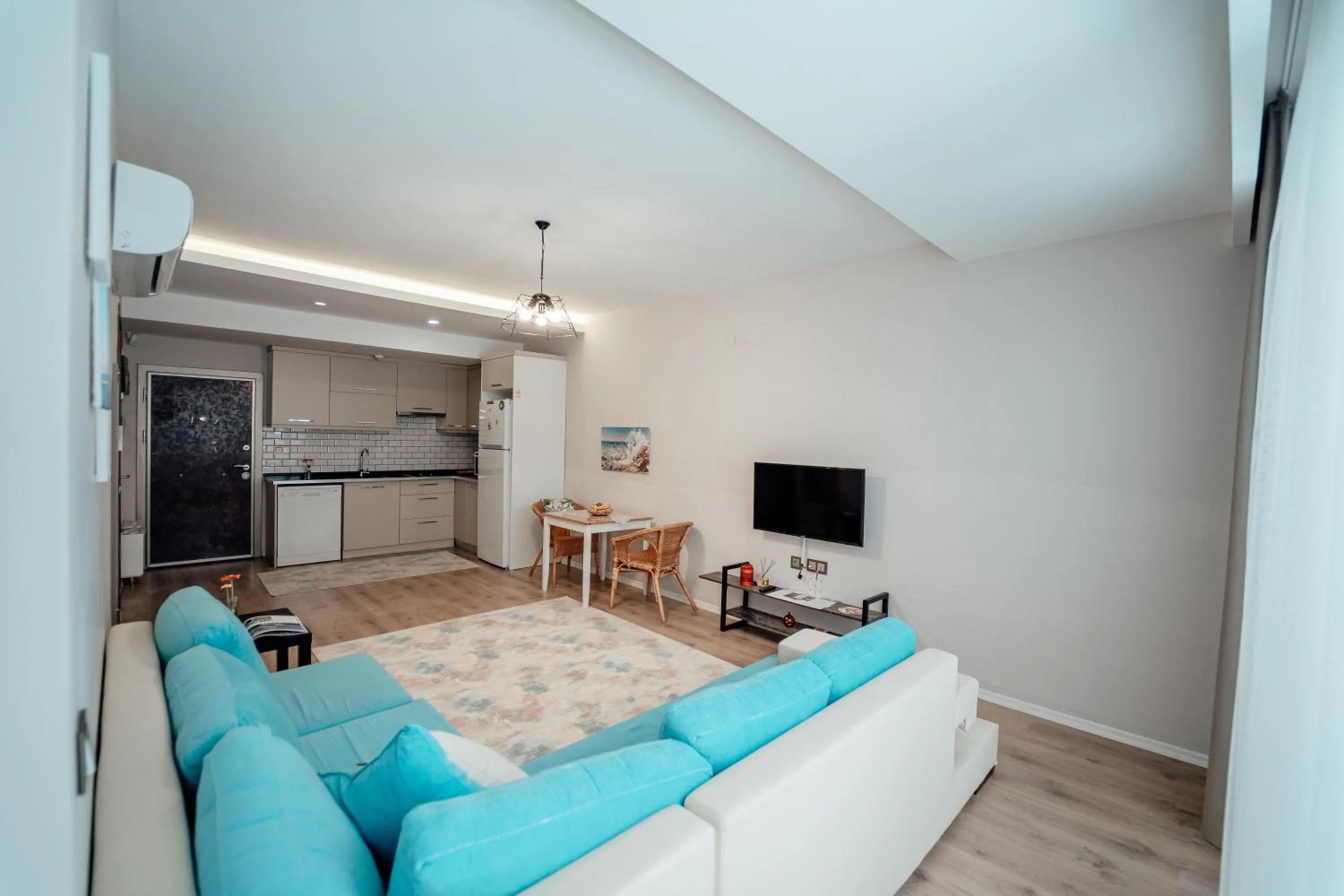 Living room in Fortunella Suites