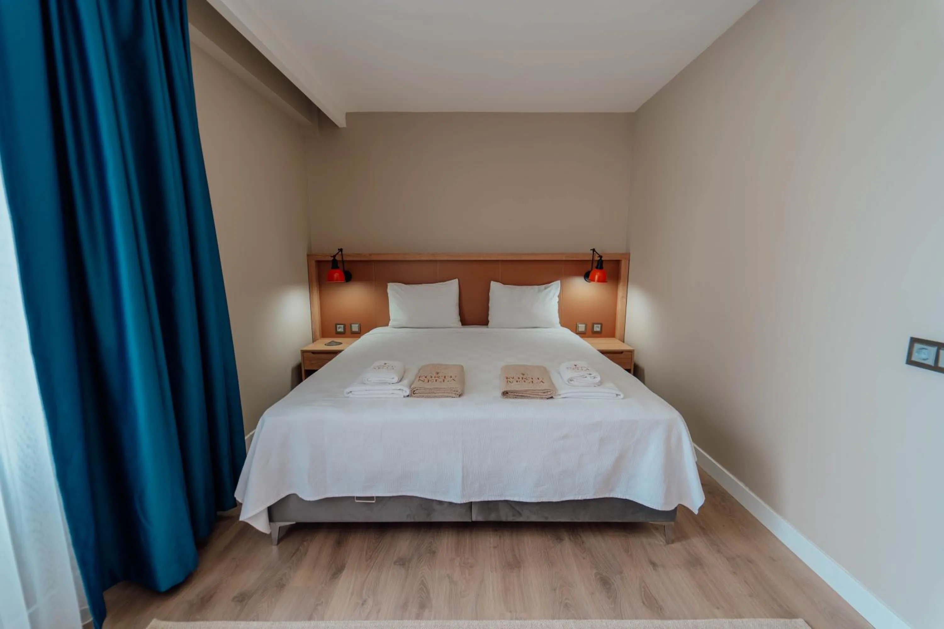 Bed in Fortunella Suites