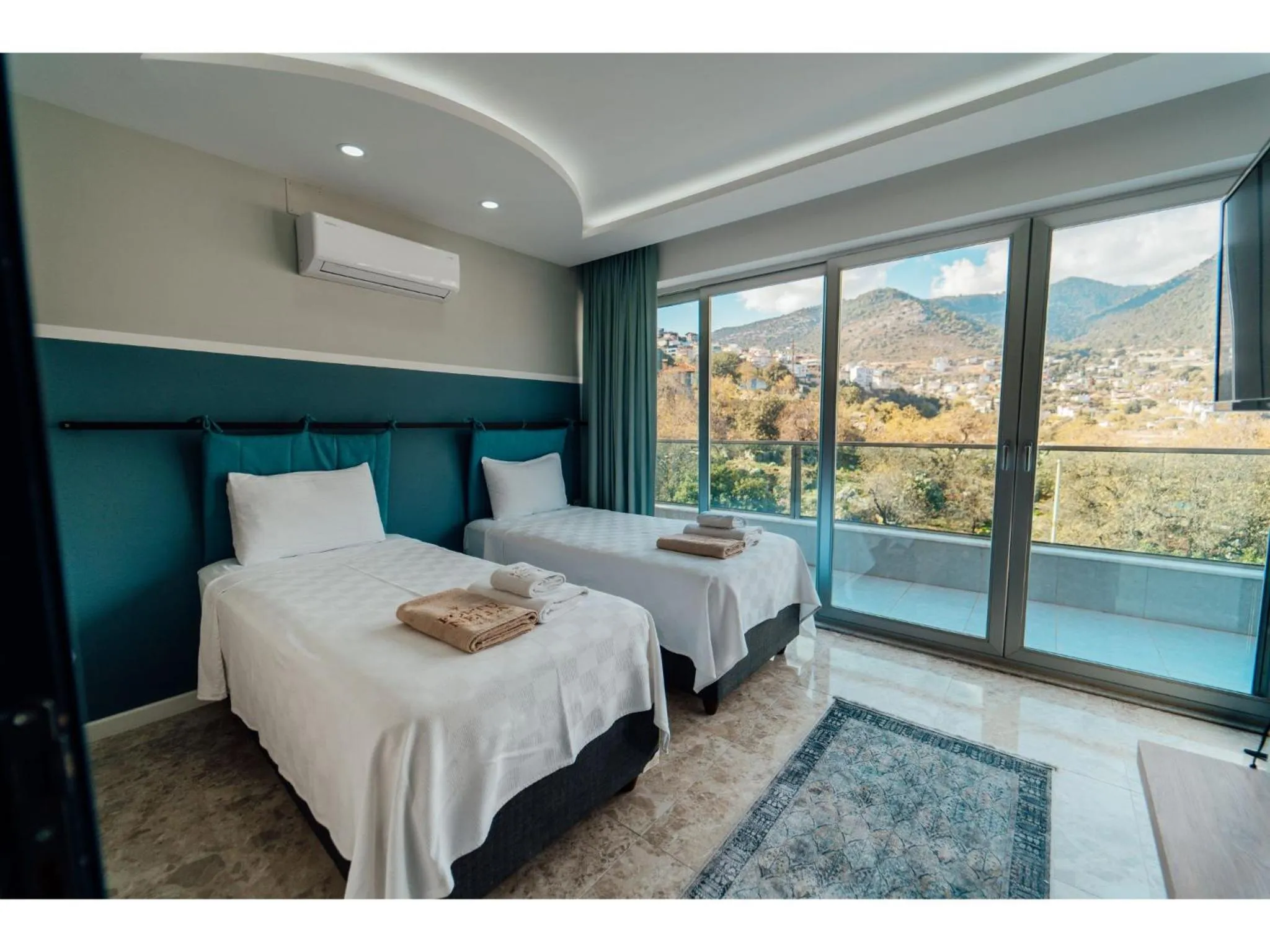 Bed in Fortunella Suites